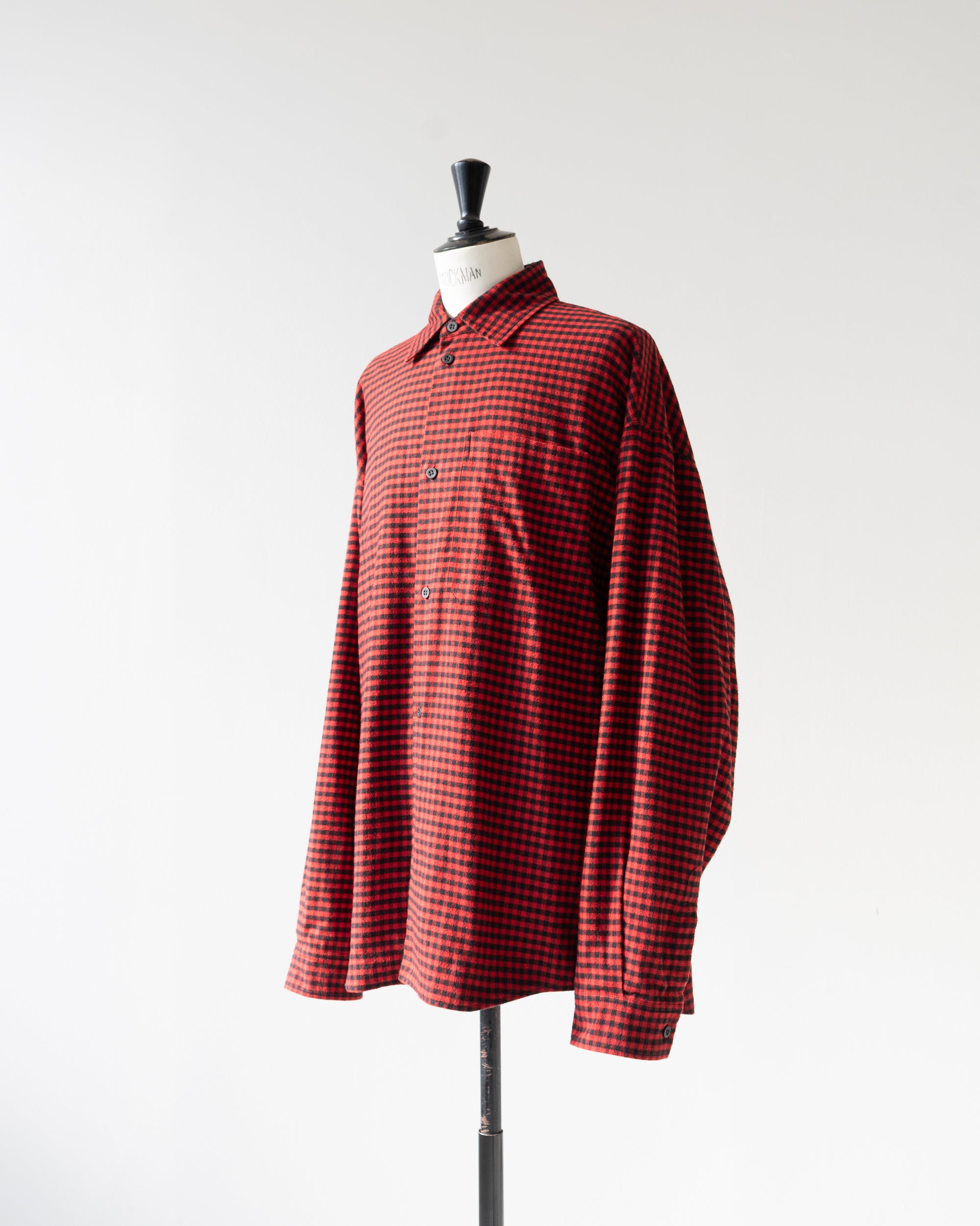 〈BALENCIAGA by Demna Gvasalia〉Reversibe Plaid Shirt 2022AW