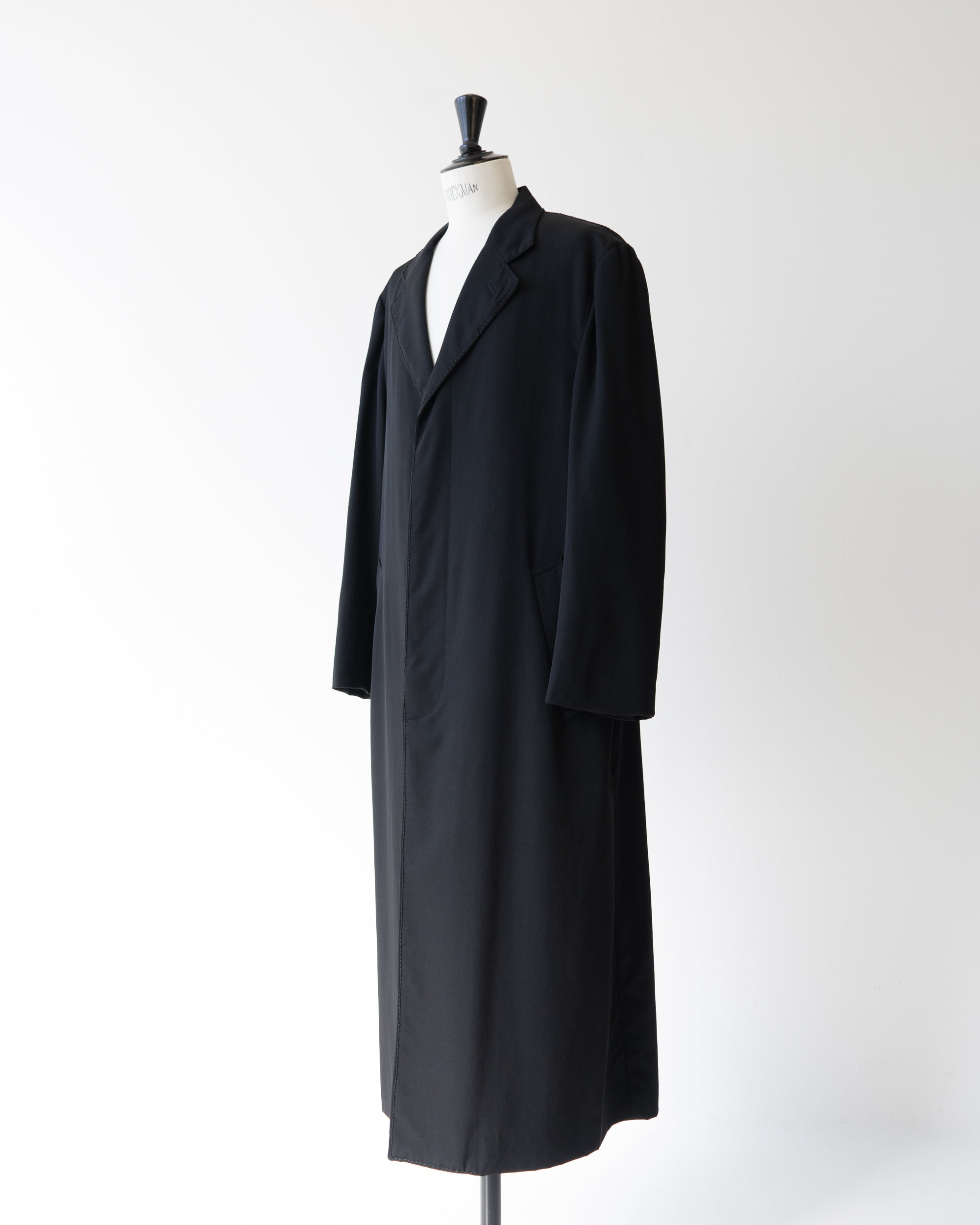 〈COMME des GARCONS HOMME PLUS〉AD1999 Wool Gabardine Coat