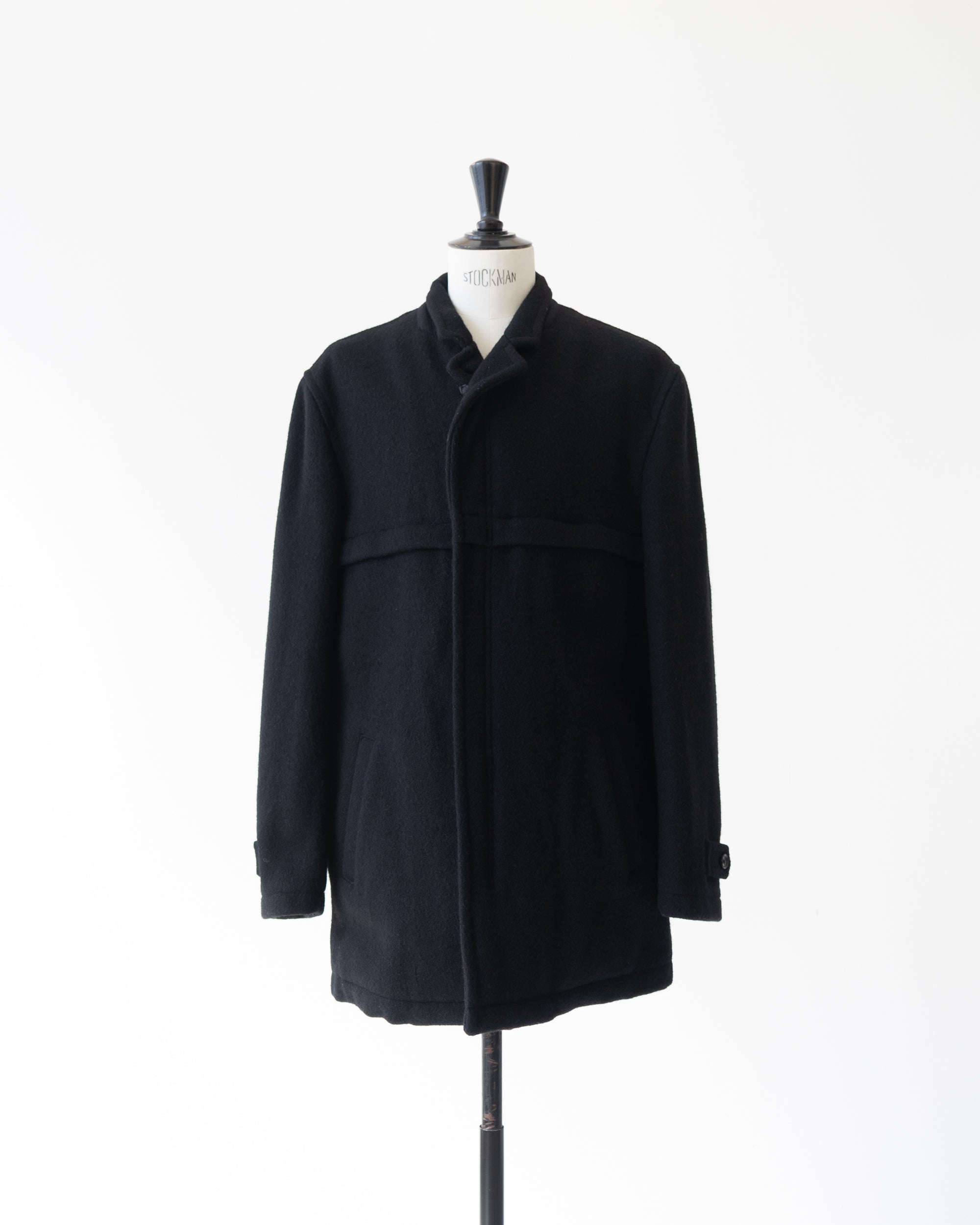 〈COMME des GARCONS HOMME〉Melton Zip-up Coat
