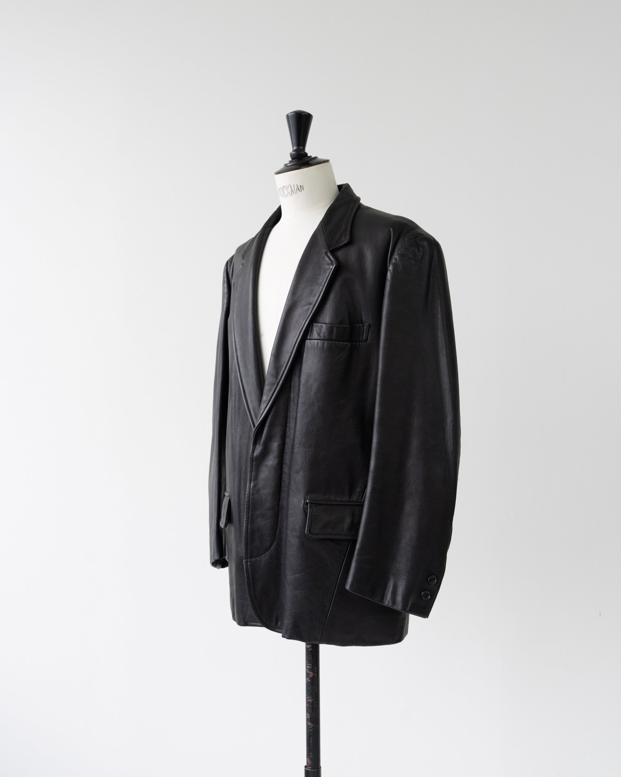 〈COMME des GARCONS〉Leather Jacket