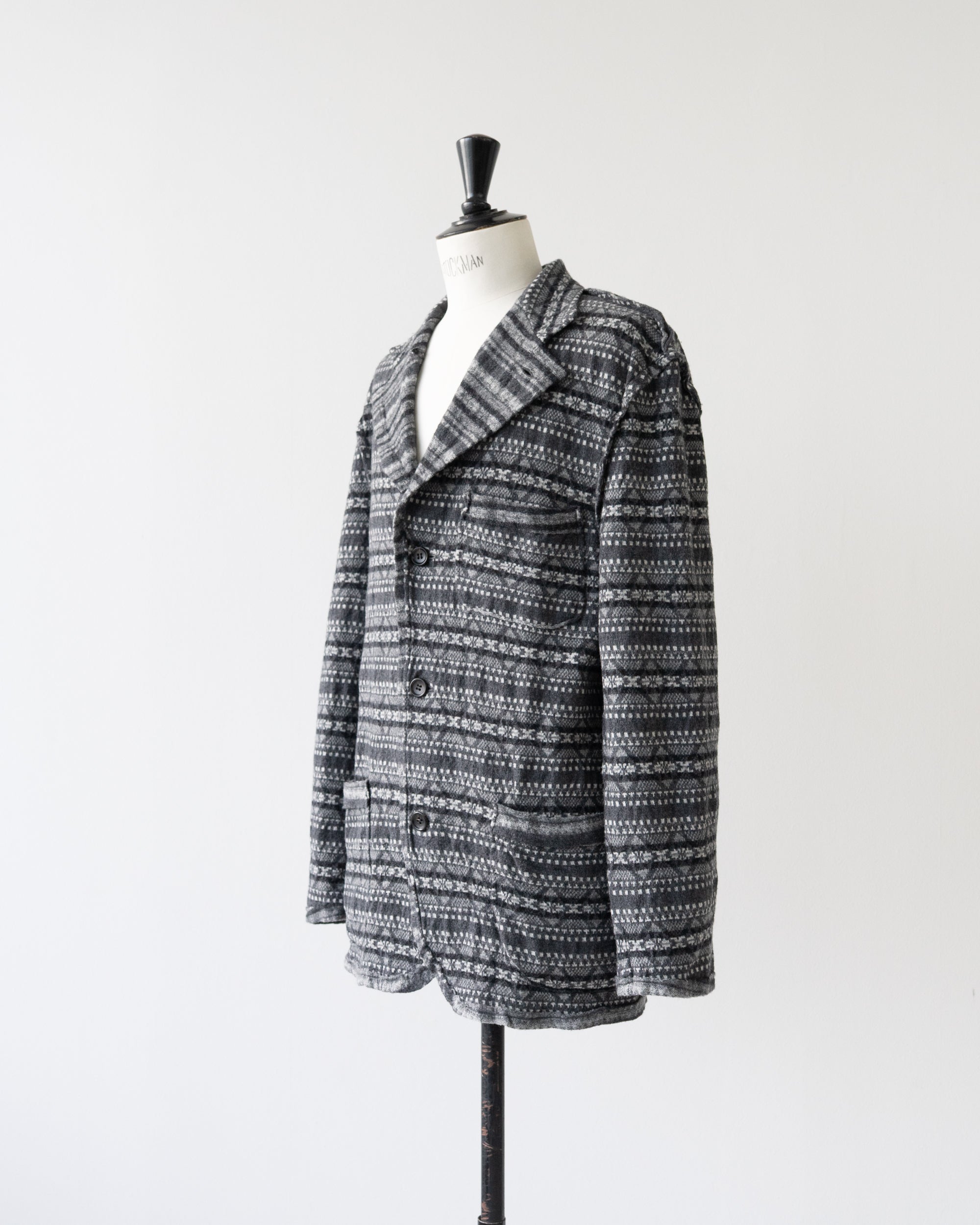 〈COMME des GARCONS HOMME〉Patterned Jacket