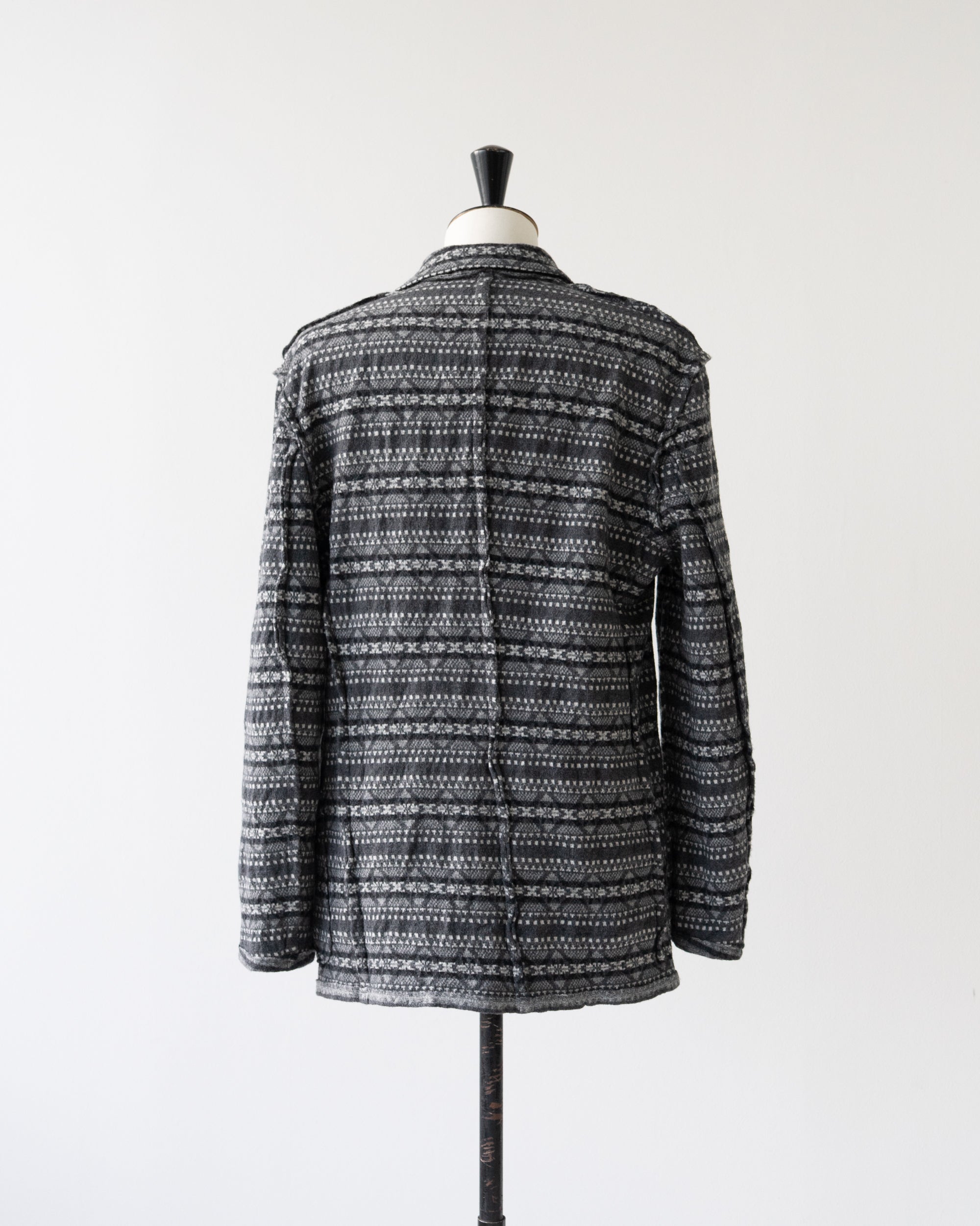 〈COMME des GARCONS HOMME〉Patterned Jacket