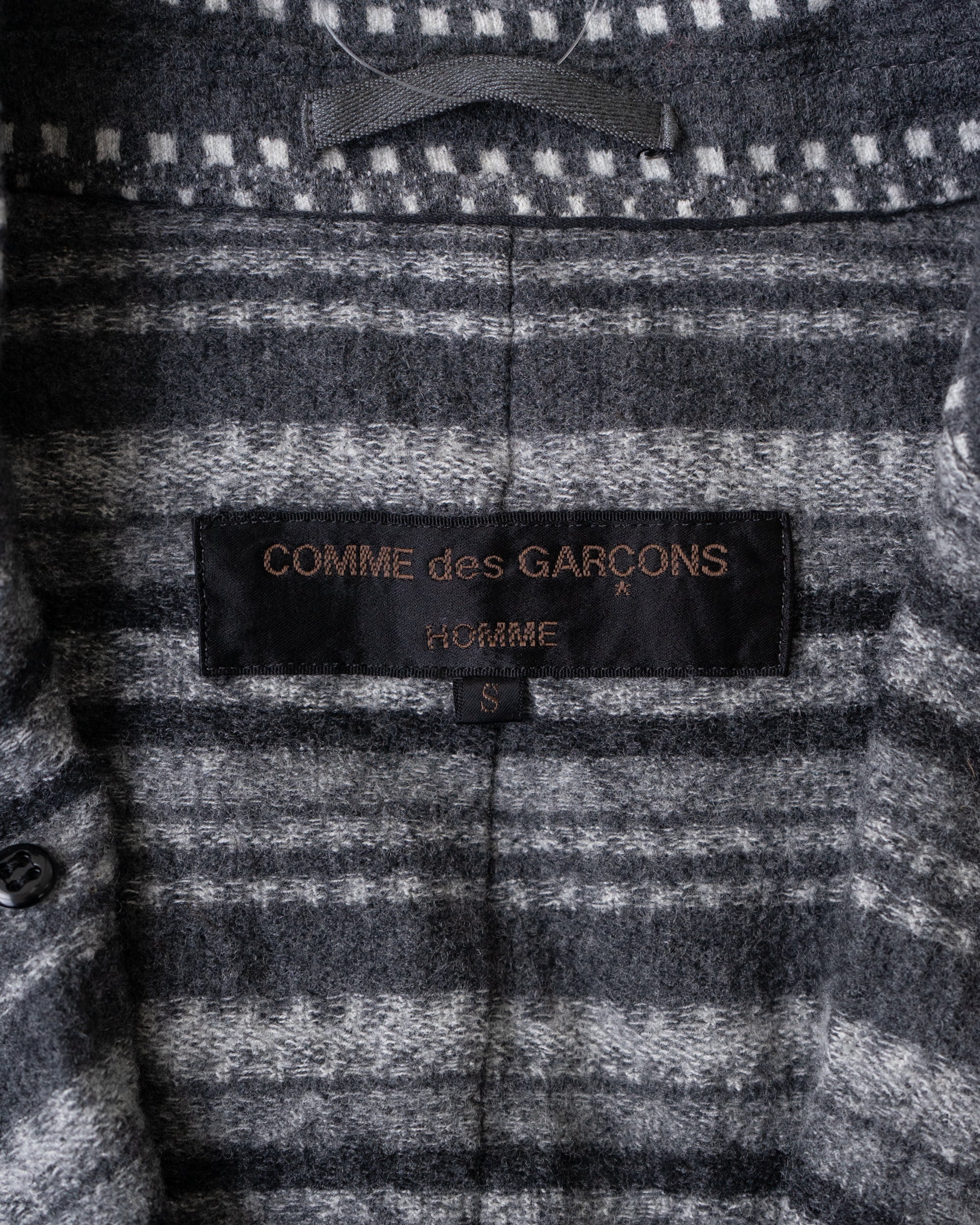 〈COMME des GARCONS HOMME〉Patterned Jacket