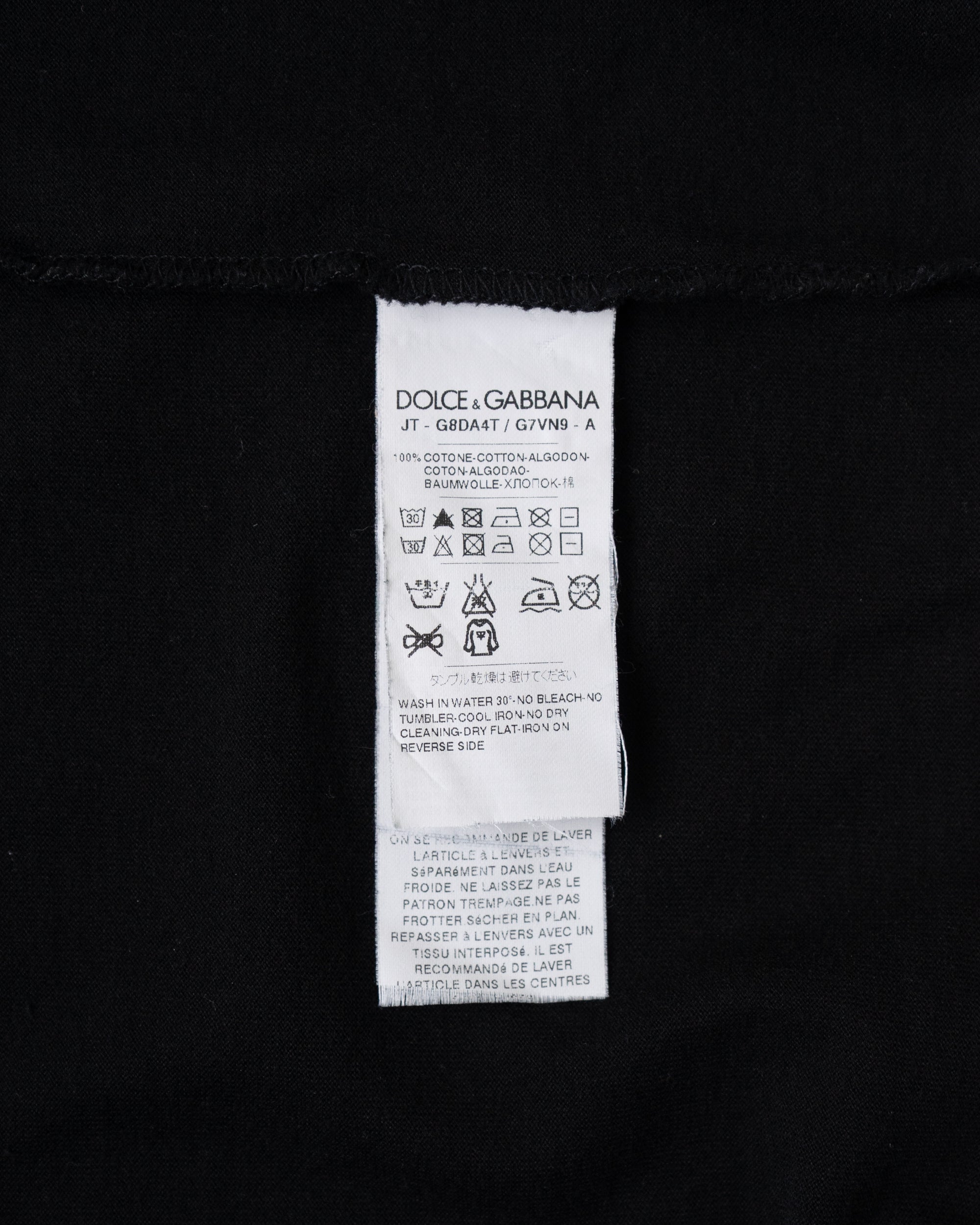 〈DOLCE & GABBANA〉Photo T‐shirt