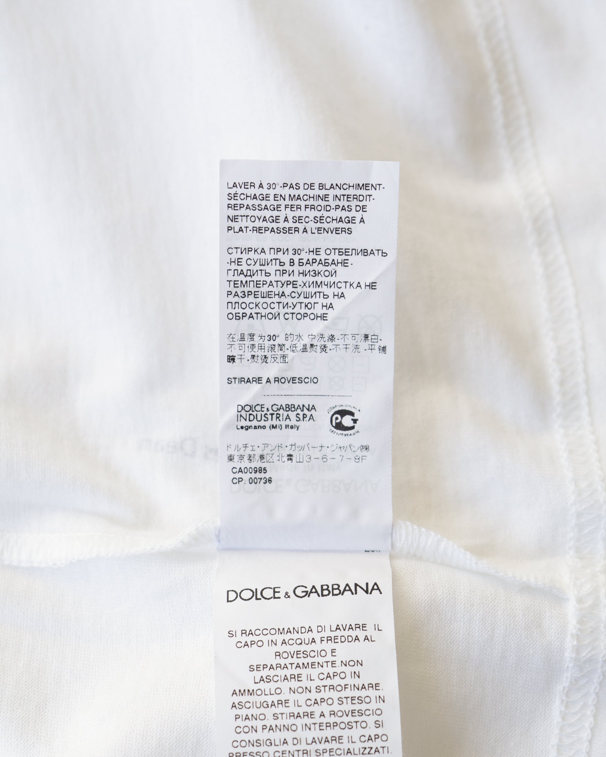 〈DOLCE&GABBANA〉JAMES DEAN T-shirt