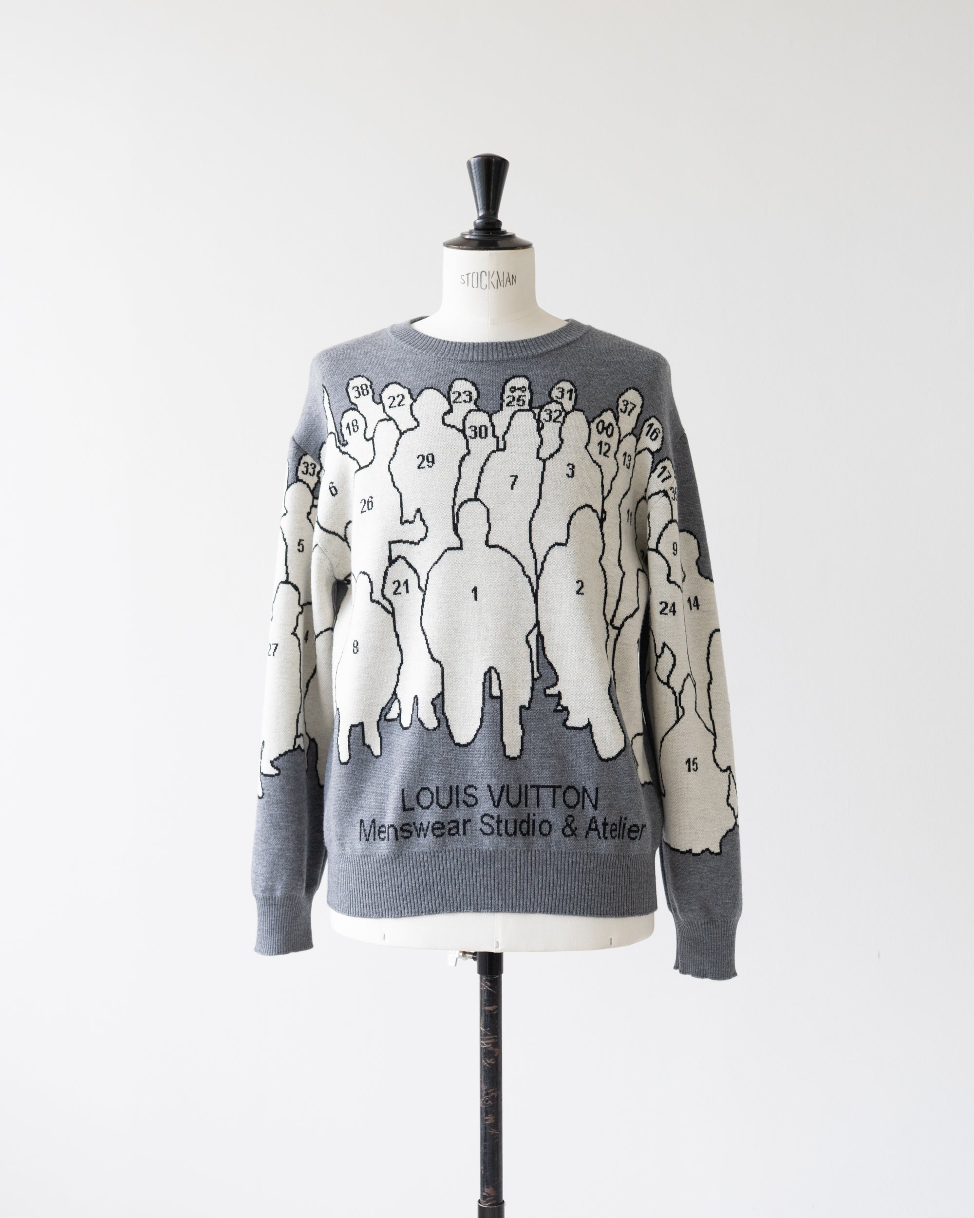 〈LOUIS VUITTON by Virgil Abloh〉Virgil Ablon Knit RM201M TBL HIN14W