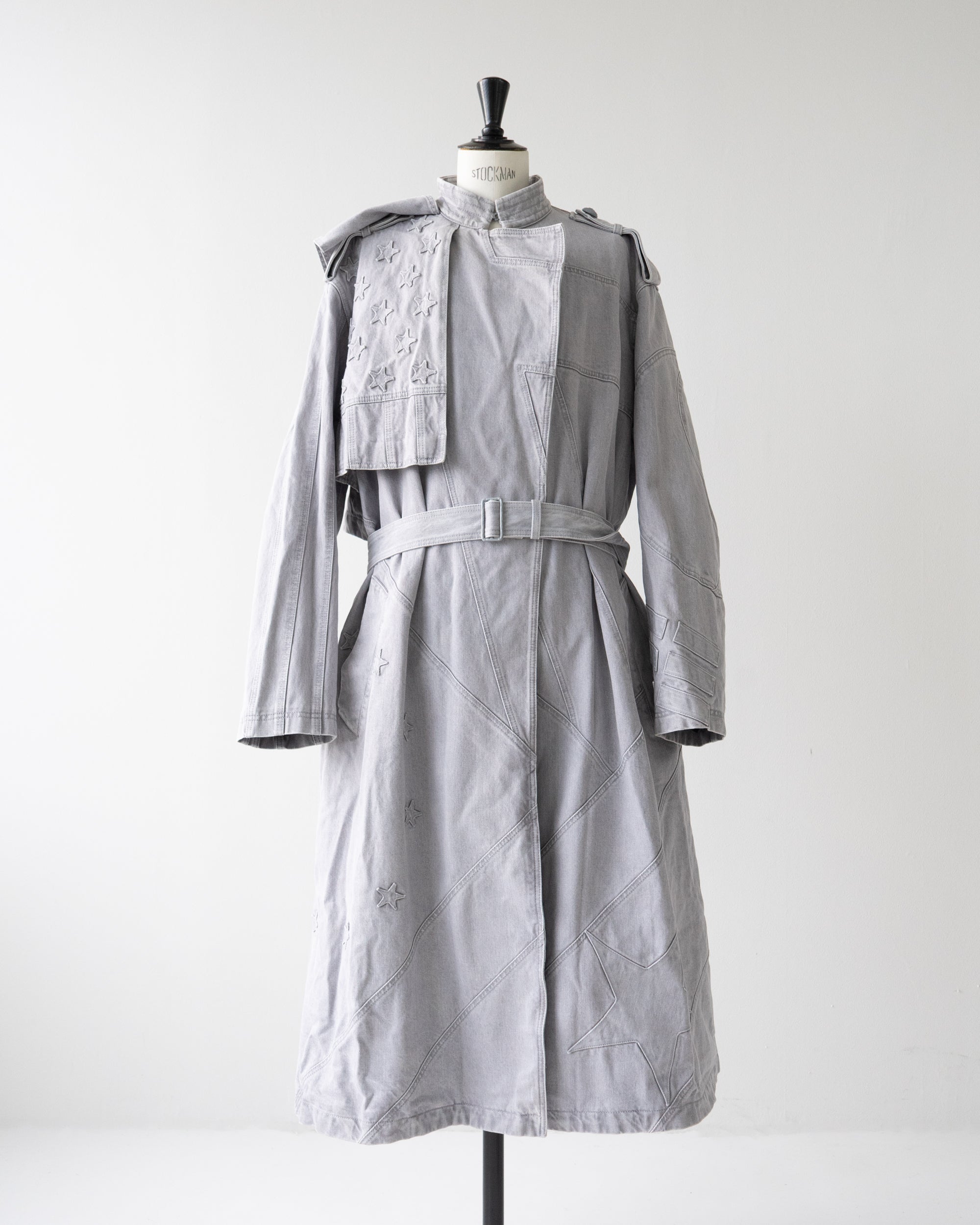 〈LOUIS VUITTON by Virgil Abloh〉Denim Long Coat