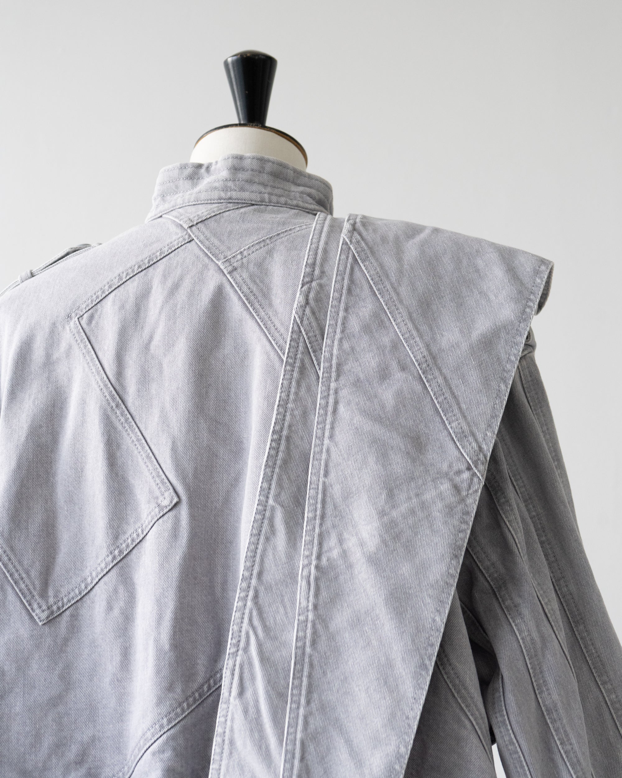 〈LOUIS VUITTON by Virgil Abloh〉Denim Long Coat
