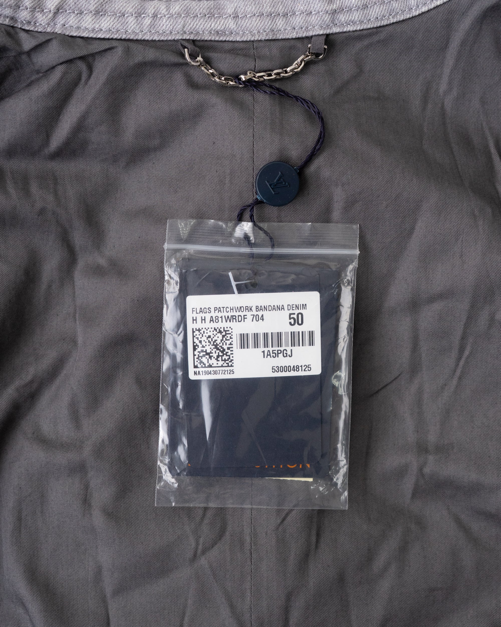 〈LOUIS VUITTON by Virgil Abloh〉Denim Long Coat
