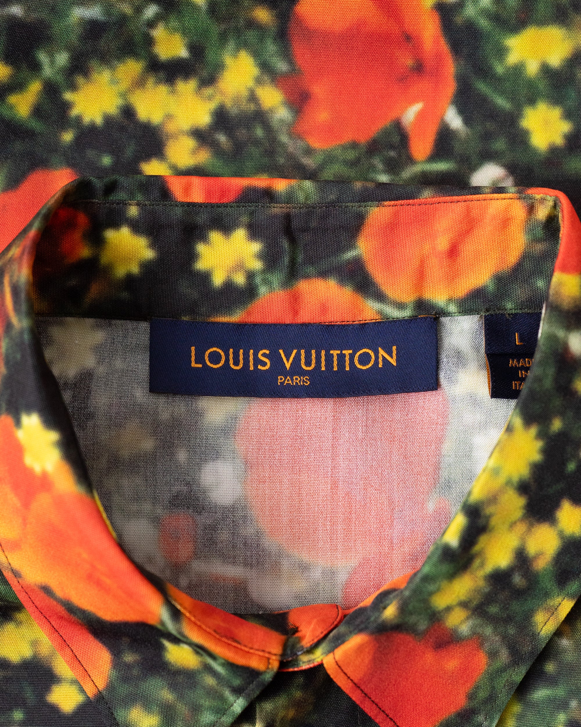 〈LOUIS VUITTON by Virgil Abloh〉All-over Print Shrit RM191 LTY HGS66W