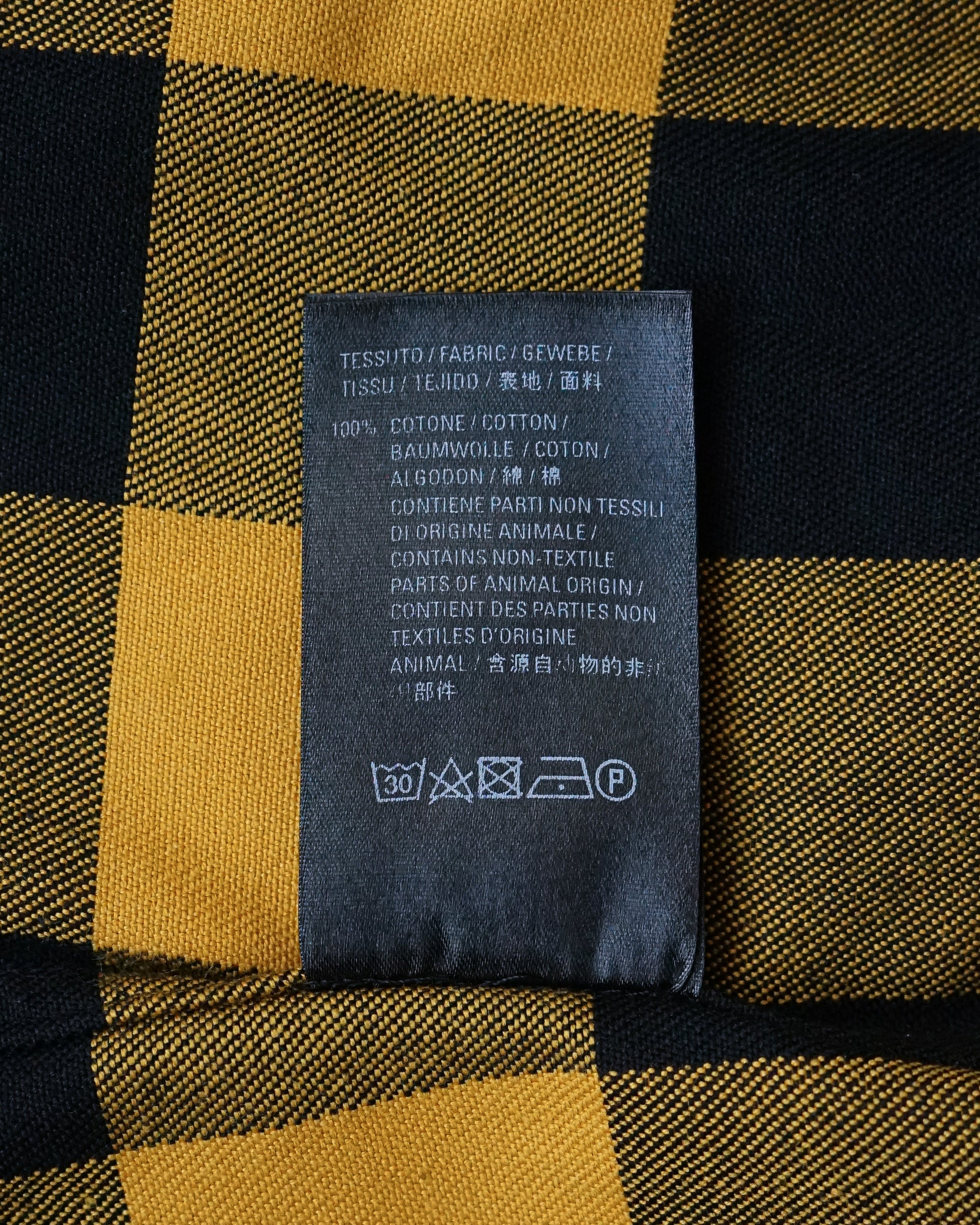〈BALENCIAGA by Demna Gvasalia〉Flannel Shirt