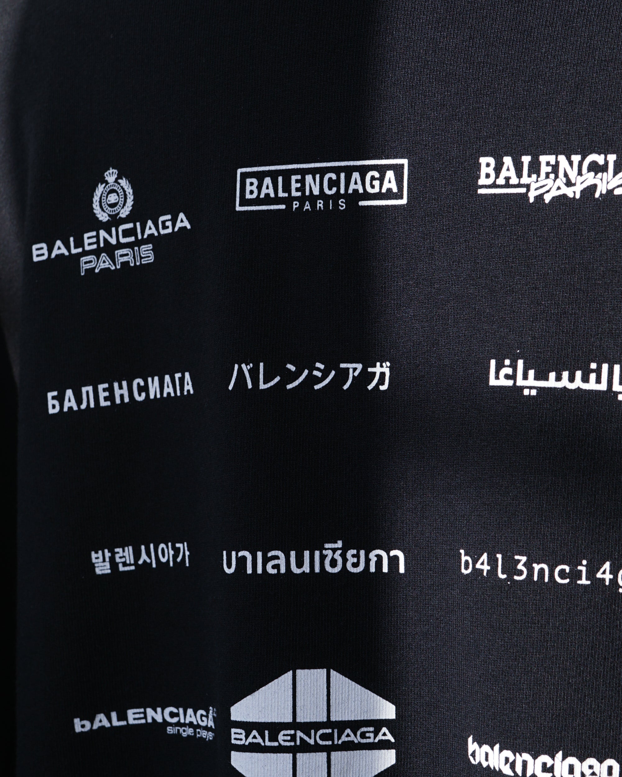 〈BALENCIAGA by Demna Gvasalia〉Archives Logos Hoodie 2022SS