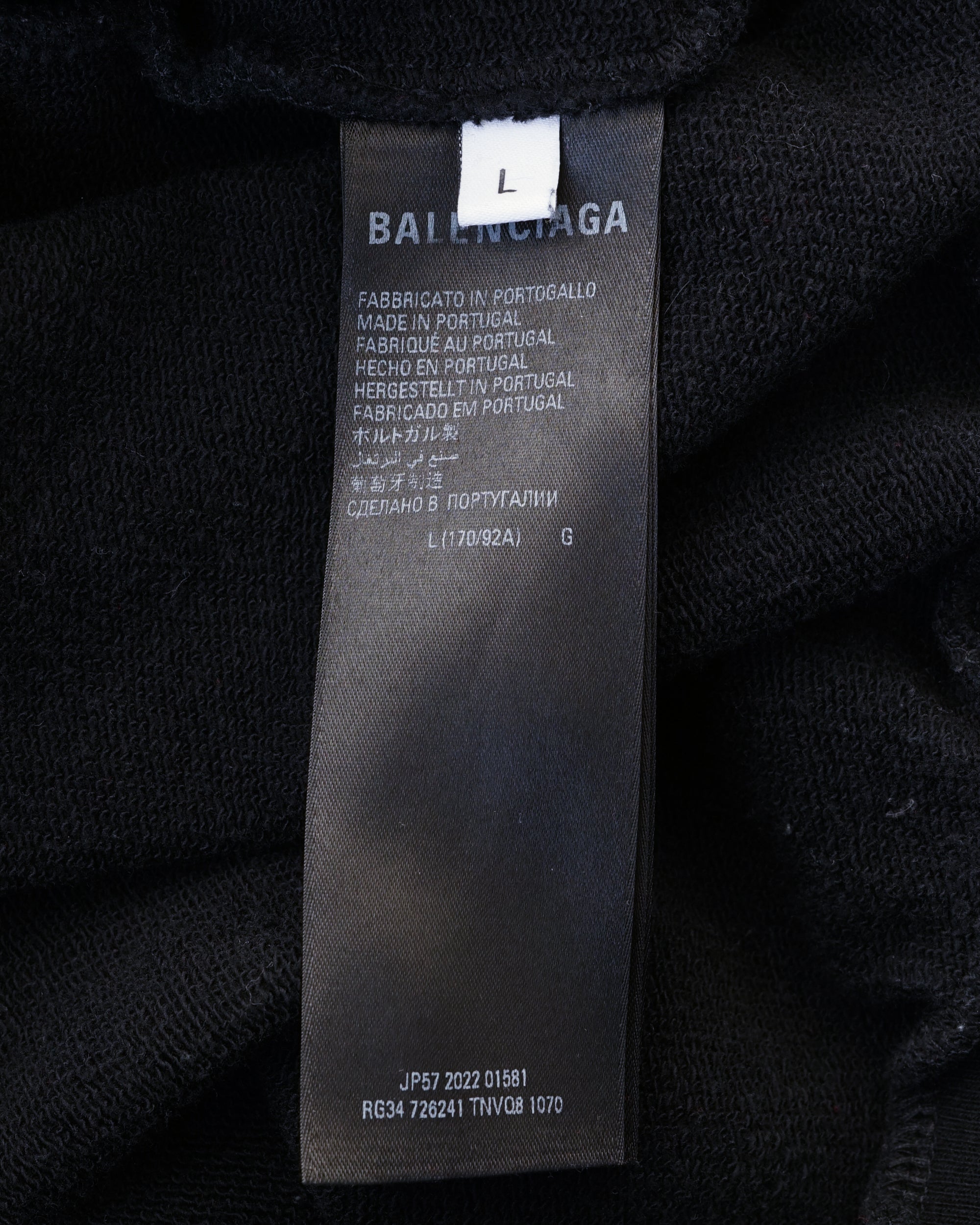 〈BALENCIAGA by Demna Gvasalia〉Archives Logos Hoodie 2022SS