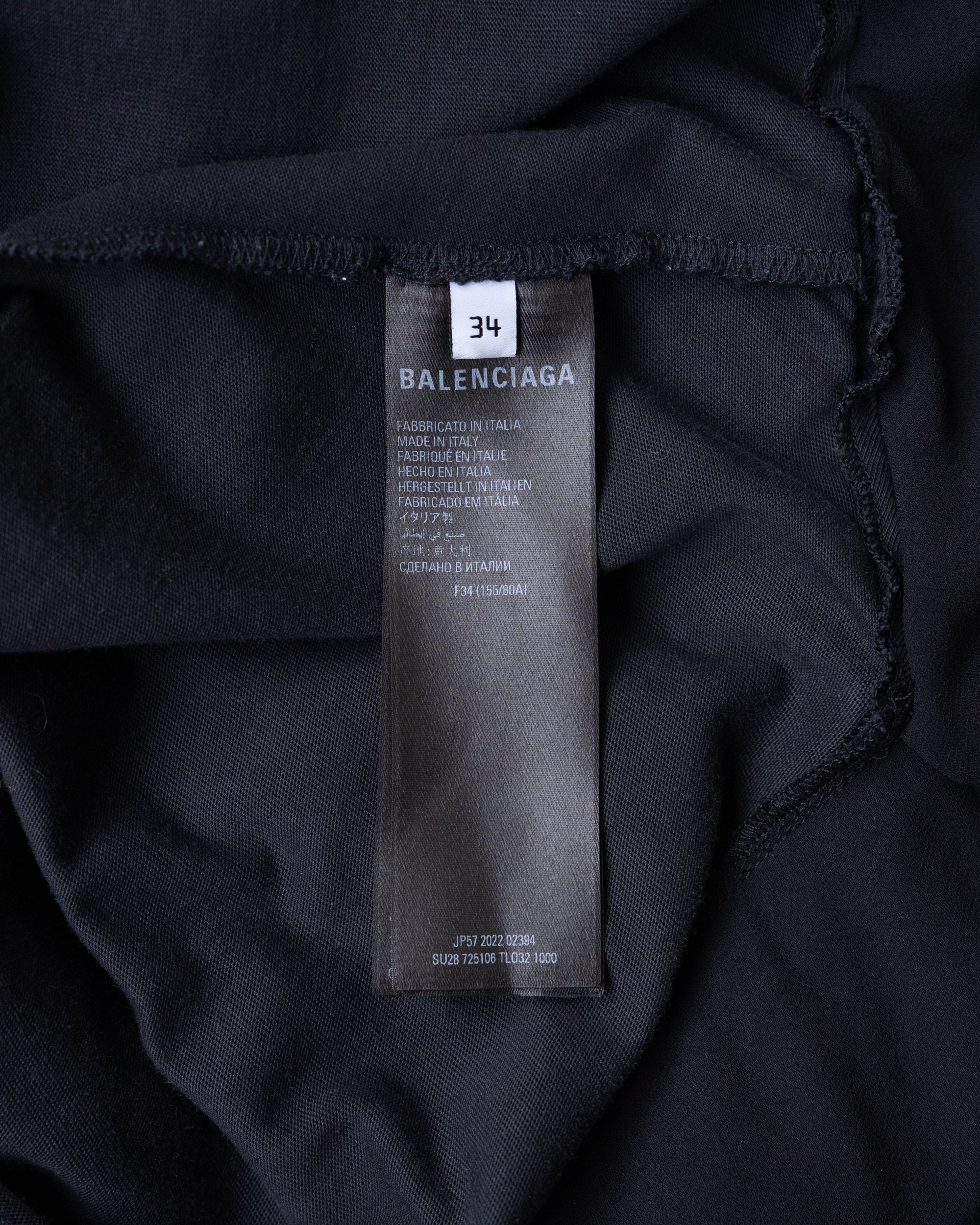 〈BALENCIAGA by Demna Gvasalia〉 Docking dress