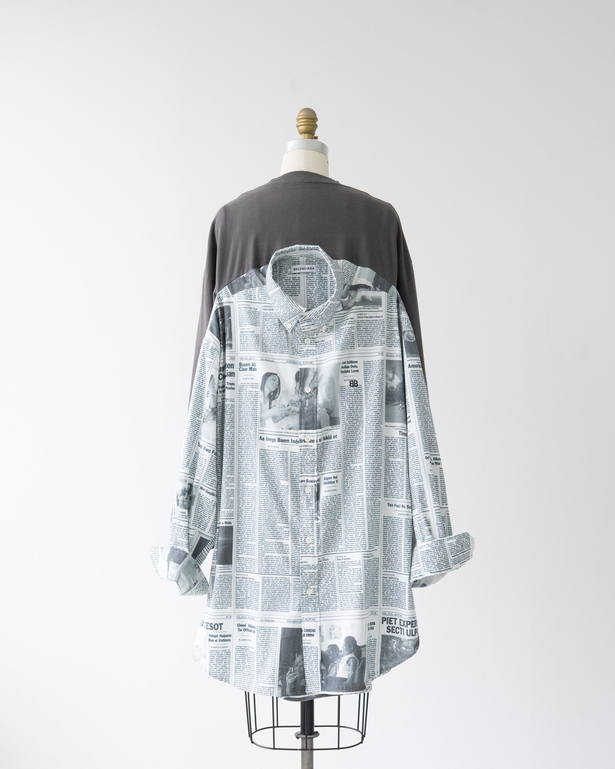 〈BALENCIAGA by Demna Gvasalia〉Docking Shirt T-shirt