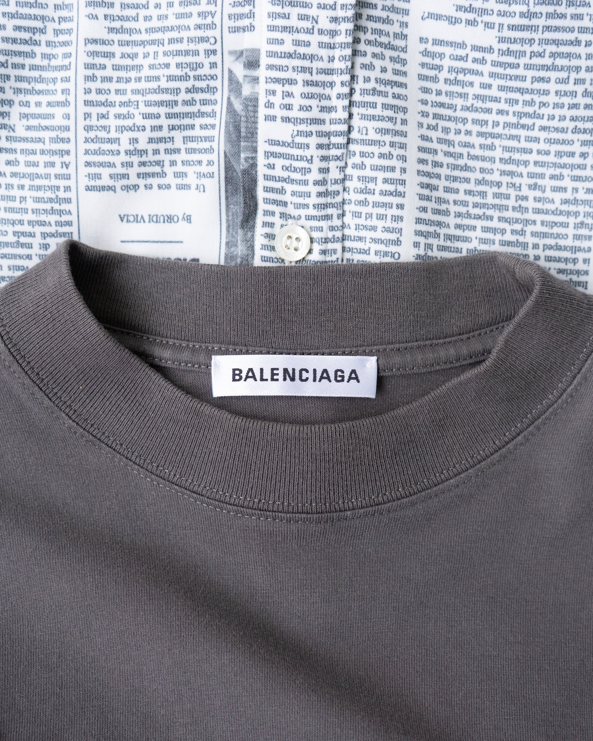 〈BALENCIAGA by Demna Gvasalia〉Docking Shirt T-shirt