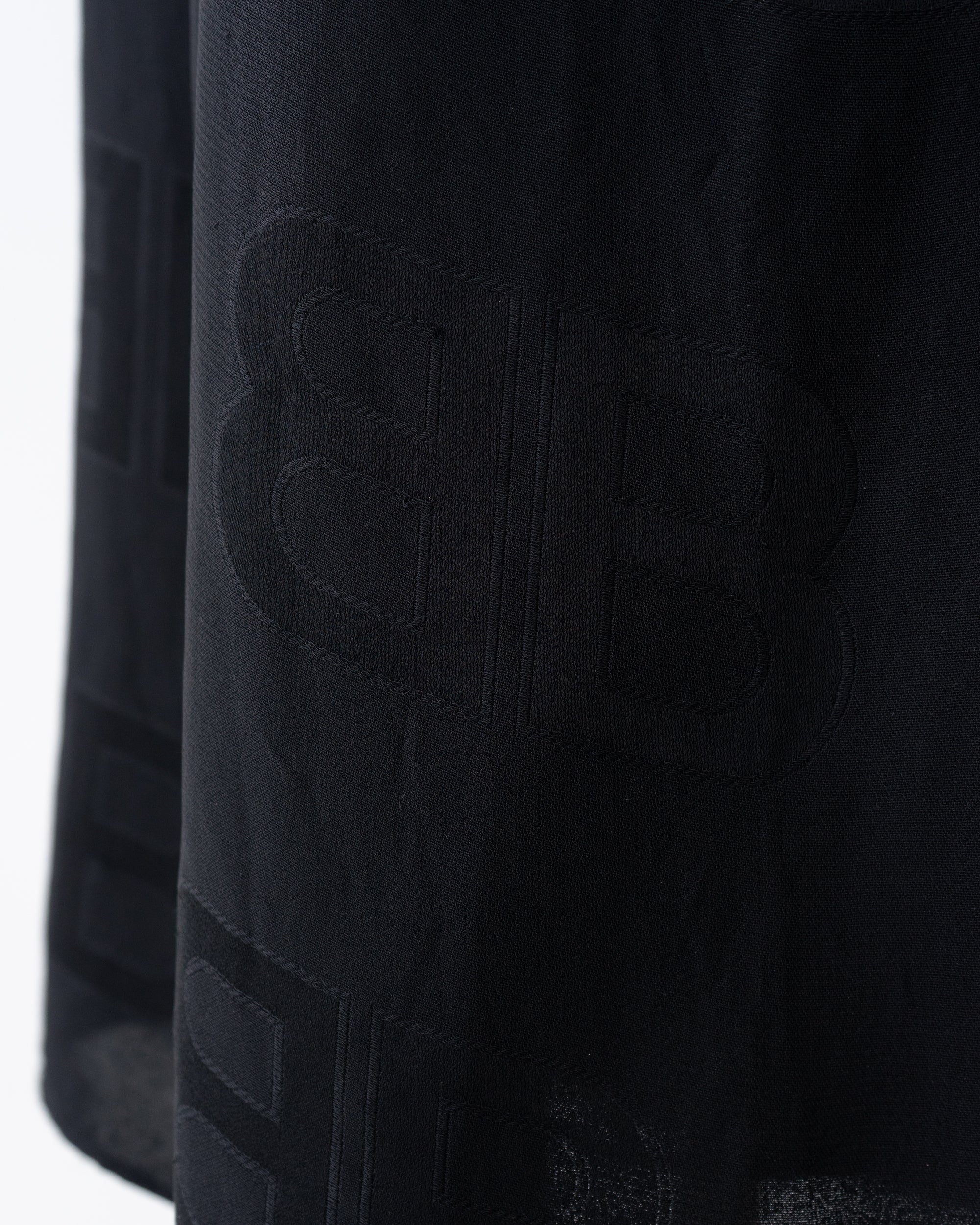 〈BALENCIAGA by Demna Gvasalia〉BB Logo Dress