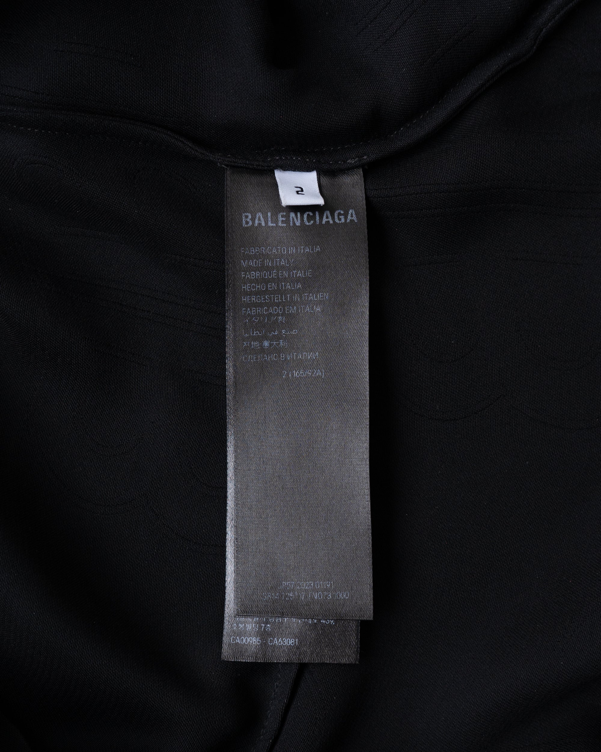 〈BALENCIAGA by Demna Gvasalia〉BB Logo Dress