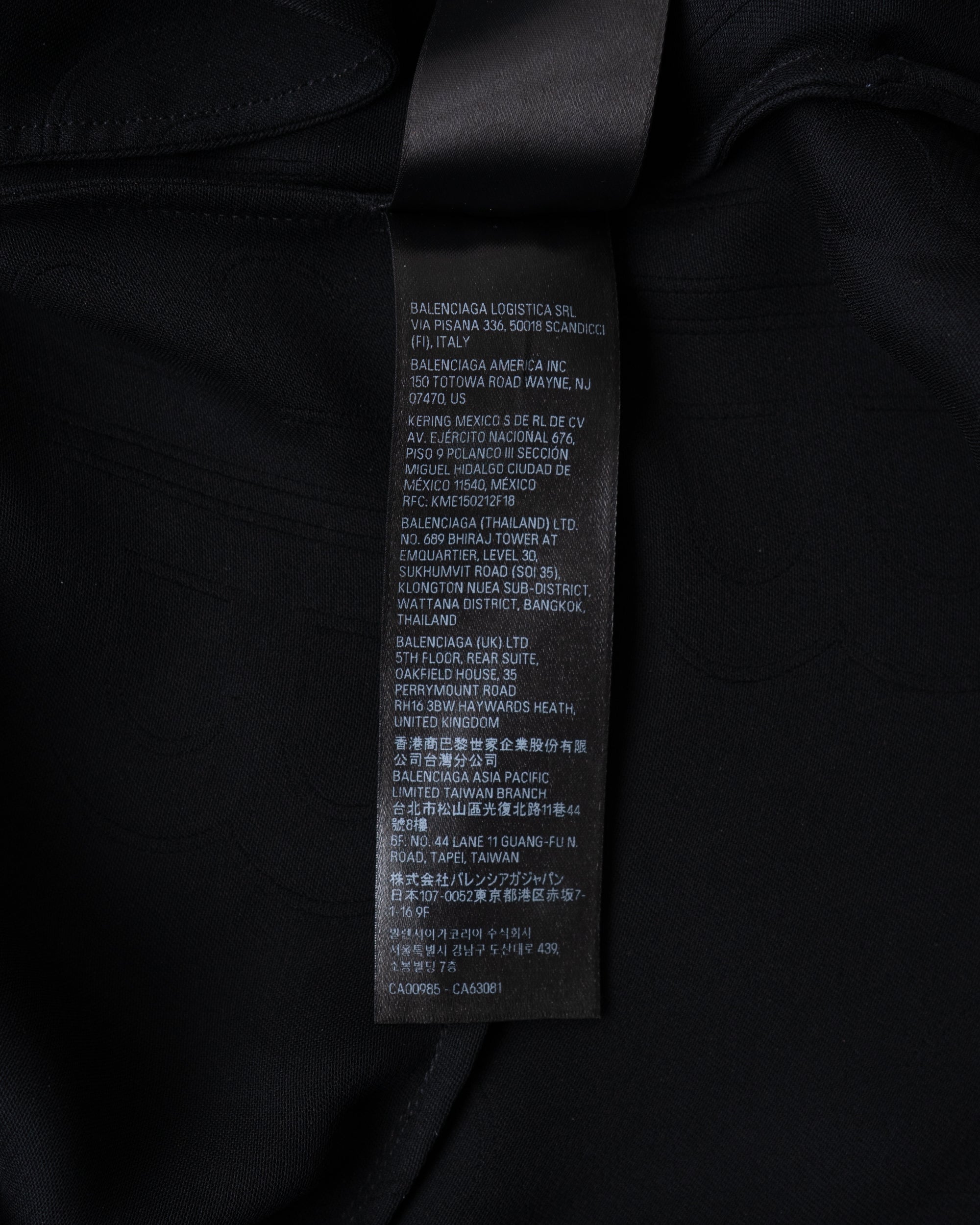 〈BALENCIAGA by Demna Gvasalia〉BB Logo Dress