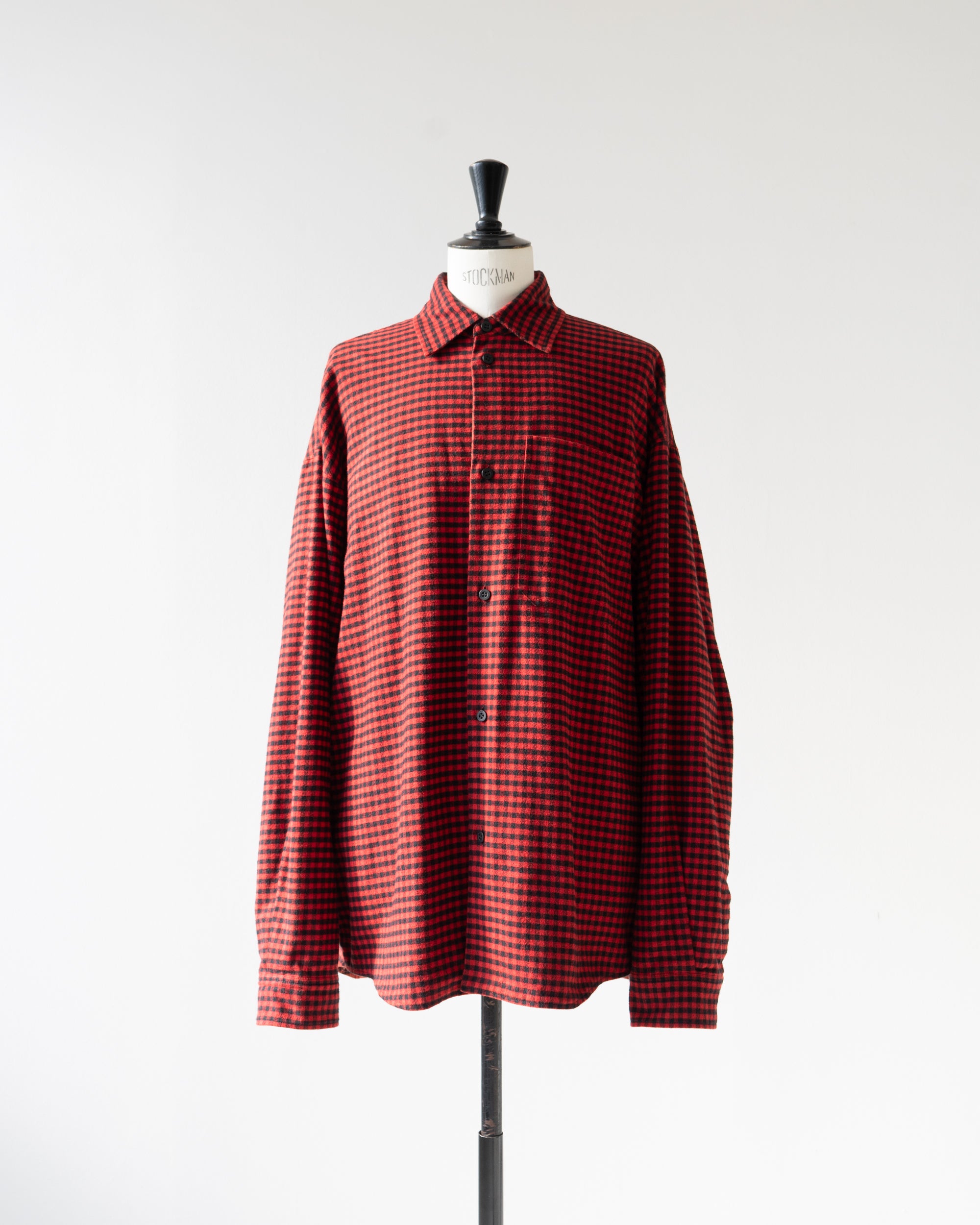 〈BALENCIAGA by Demna Gvasalia〉Reversibe Plaid Shirt 2022AW