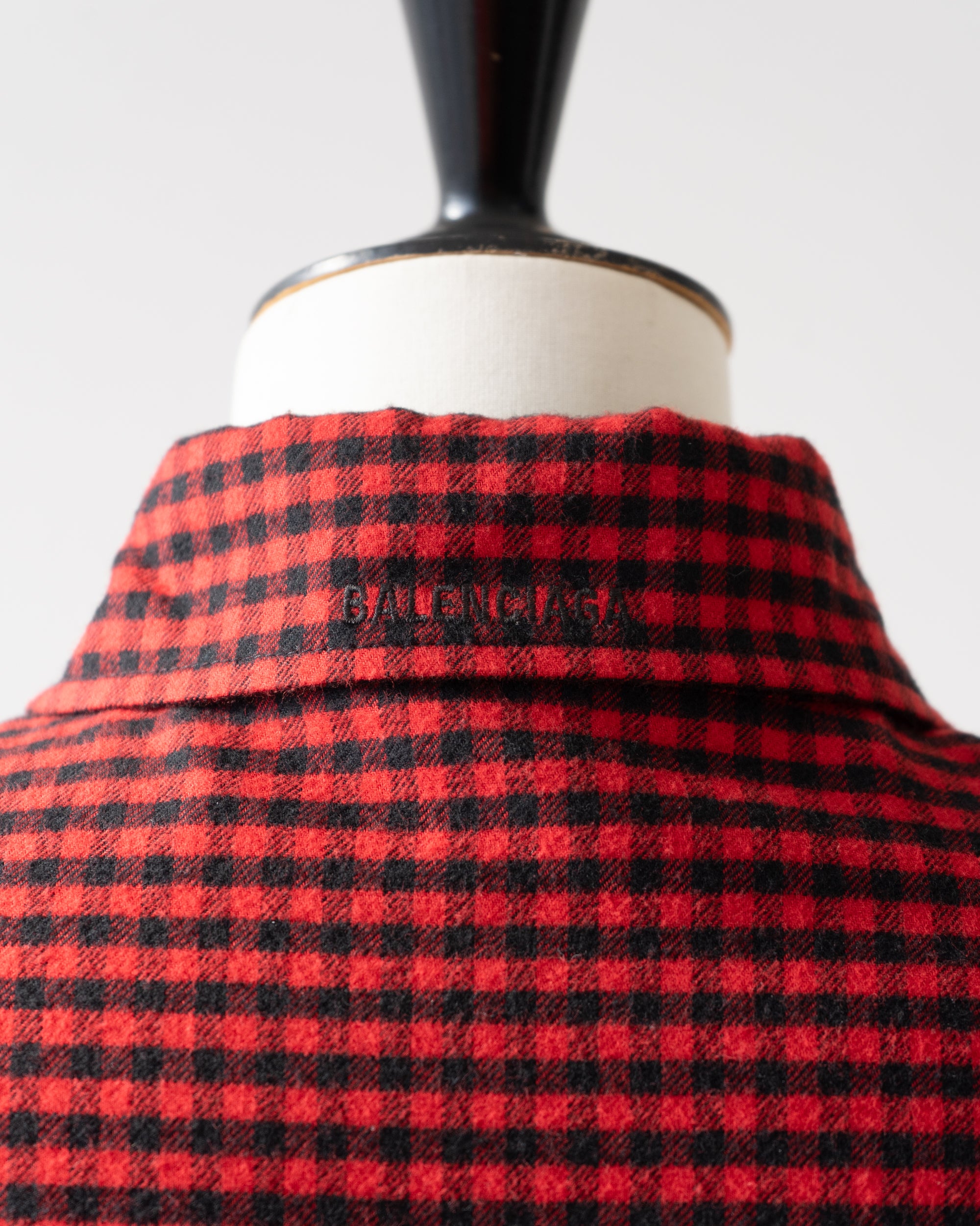 〈BALENCIAGA by Demna Gvasalia〉Reversibe Plaid Shirt 2022AW