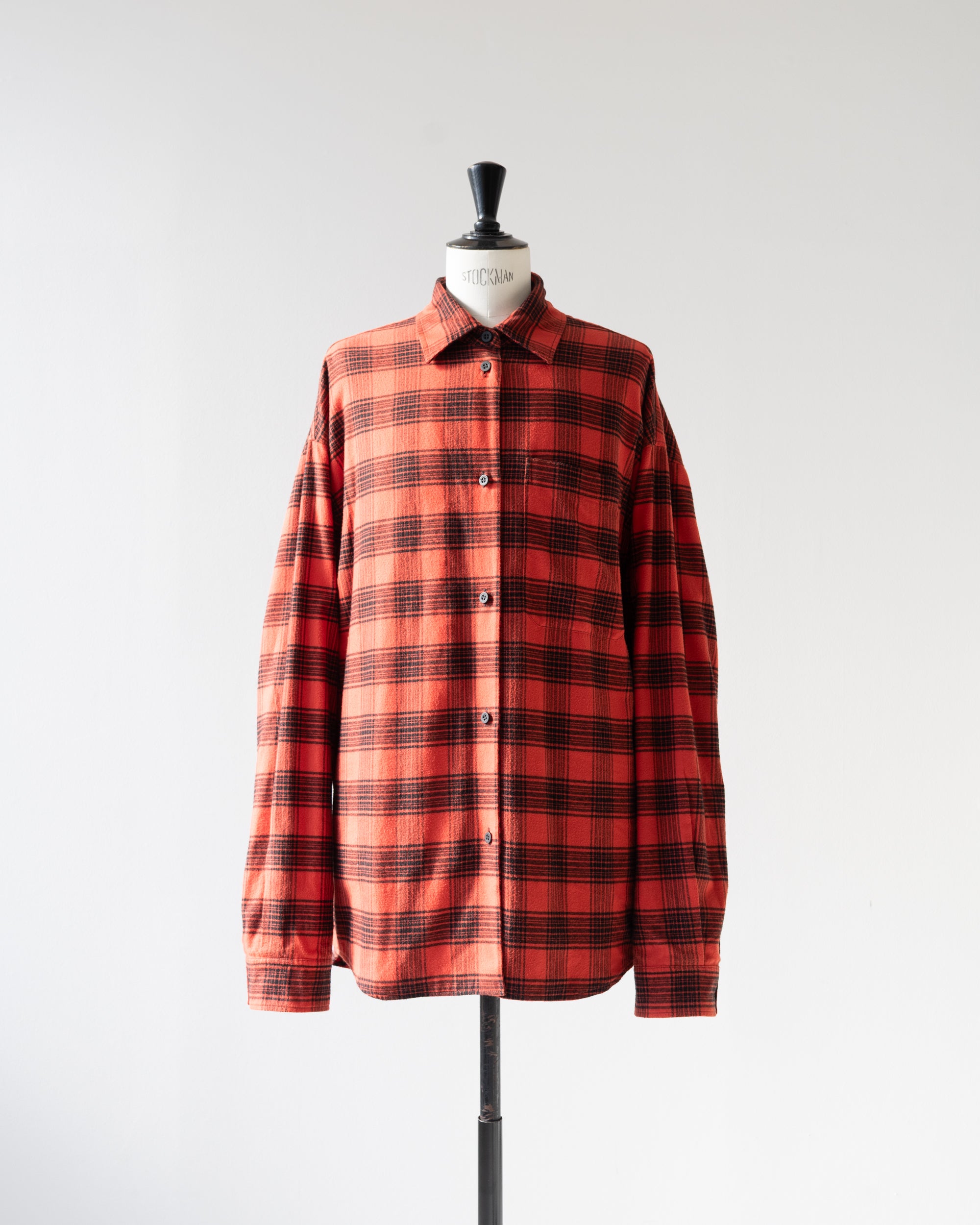 〈BALENCIAGA by Demna Gvasalia〉Reversibe Plaid Shirt 2022AW