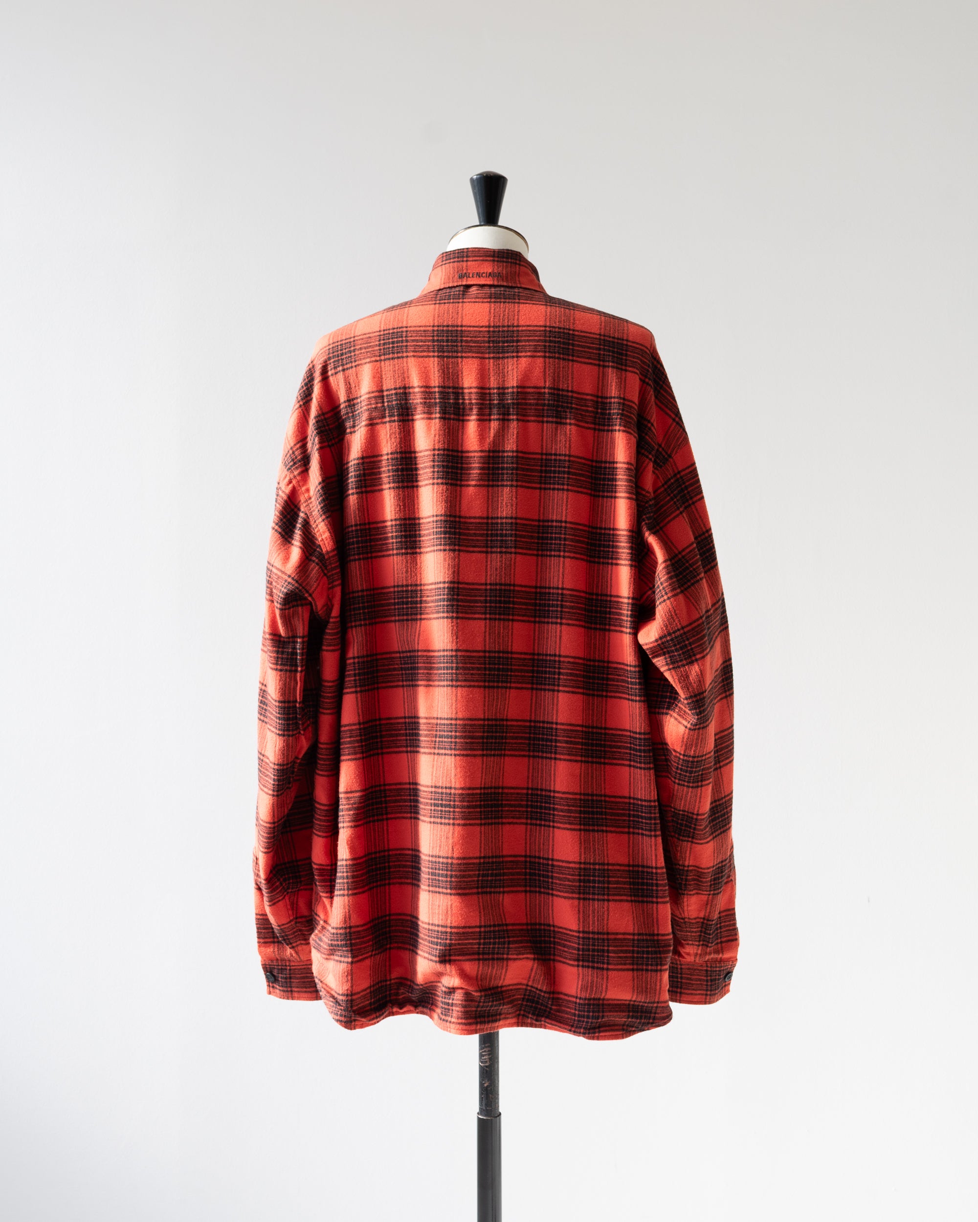 〈BALENCIAGA by Demna Gvasalia〉Reversibe Plaid Shirt 2022AW