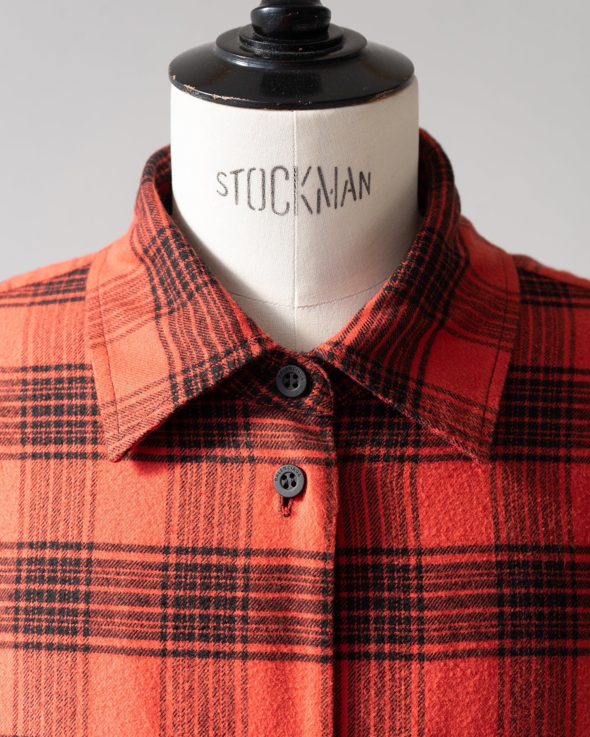 〈BALENCIAGA by Demna Gvasalia〉Reversibe Plaid Shirt 2022AW