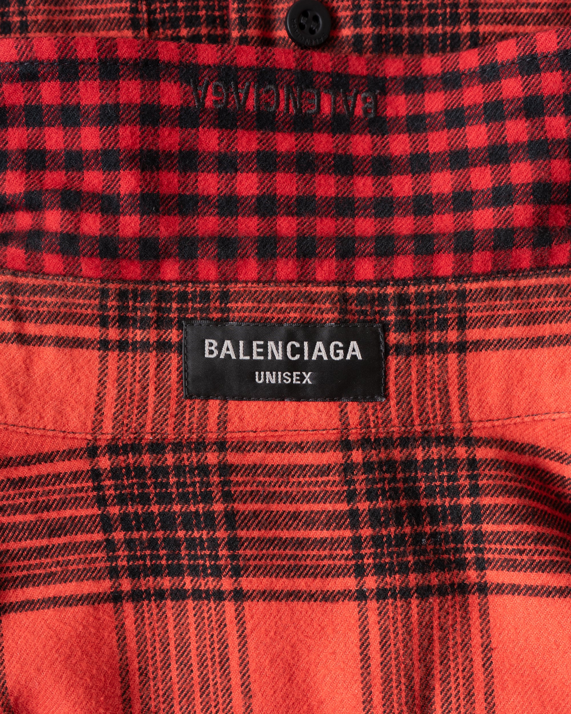 〈BALENCIAGA by Demna Gvasalia〉Reversibe Plaid Shirt 2022AW