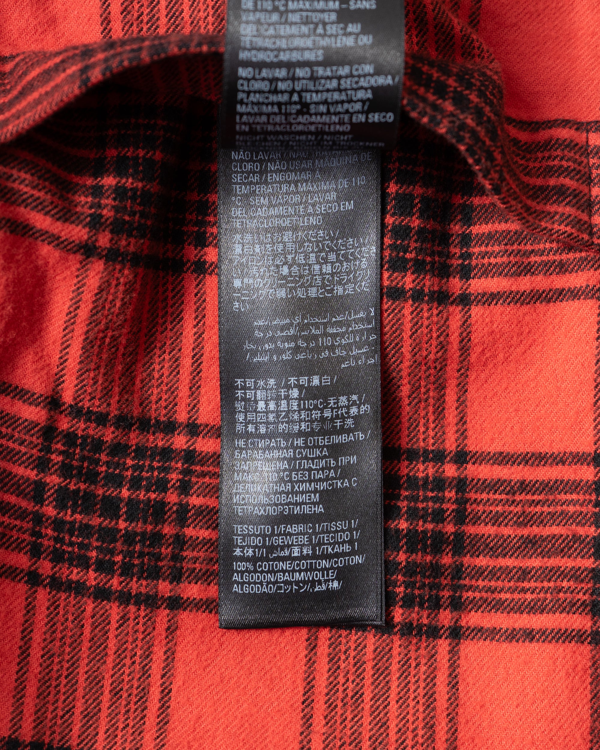 〈BALENCIAGA by Demna Gvasalia〉Reversibe Plaid Shirt 2022AW