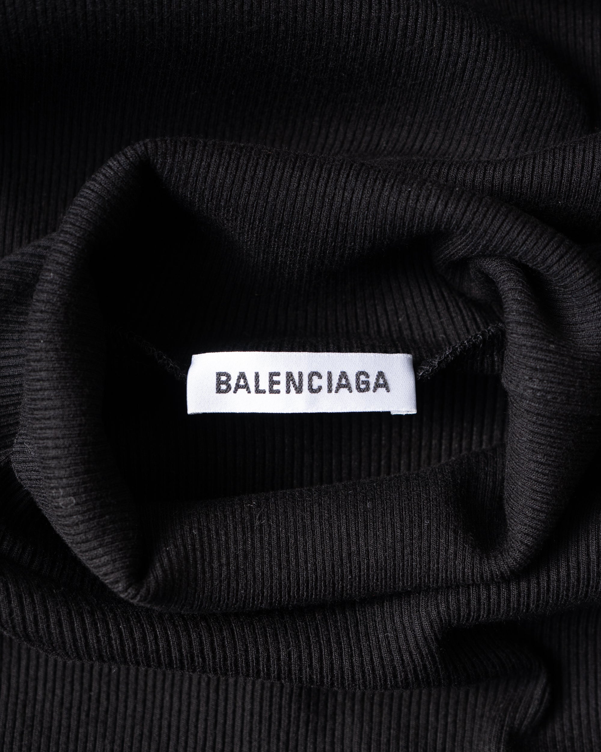 〈BALENCIAGA by Demna Gvasalia〉Fringe-Hem Dress