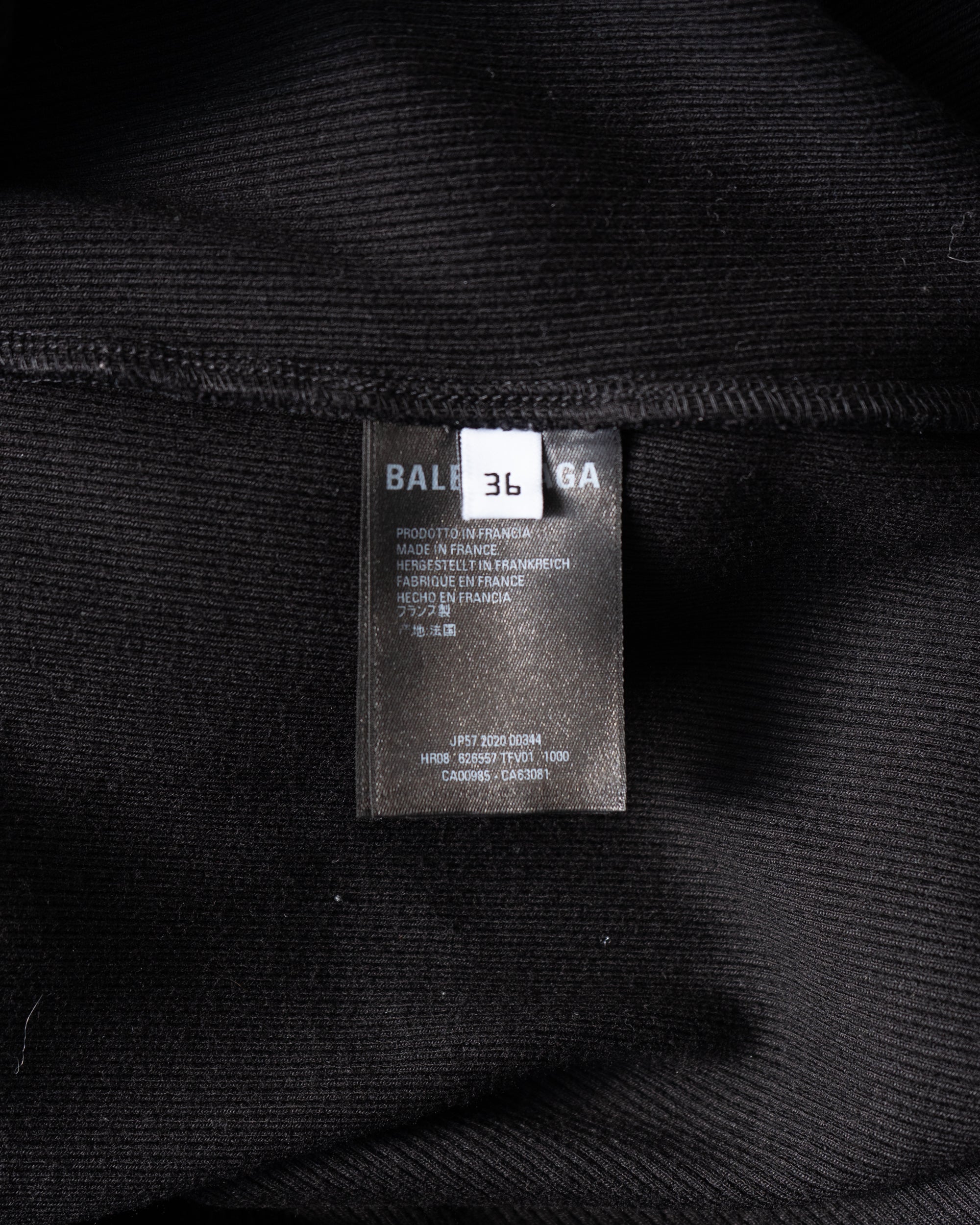 〈BALENCIAGA by Demna Gvasalia〉Fringe-Hem Dress