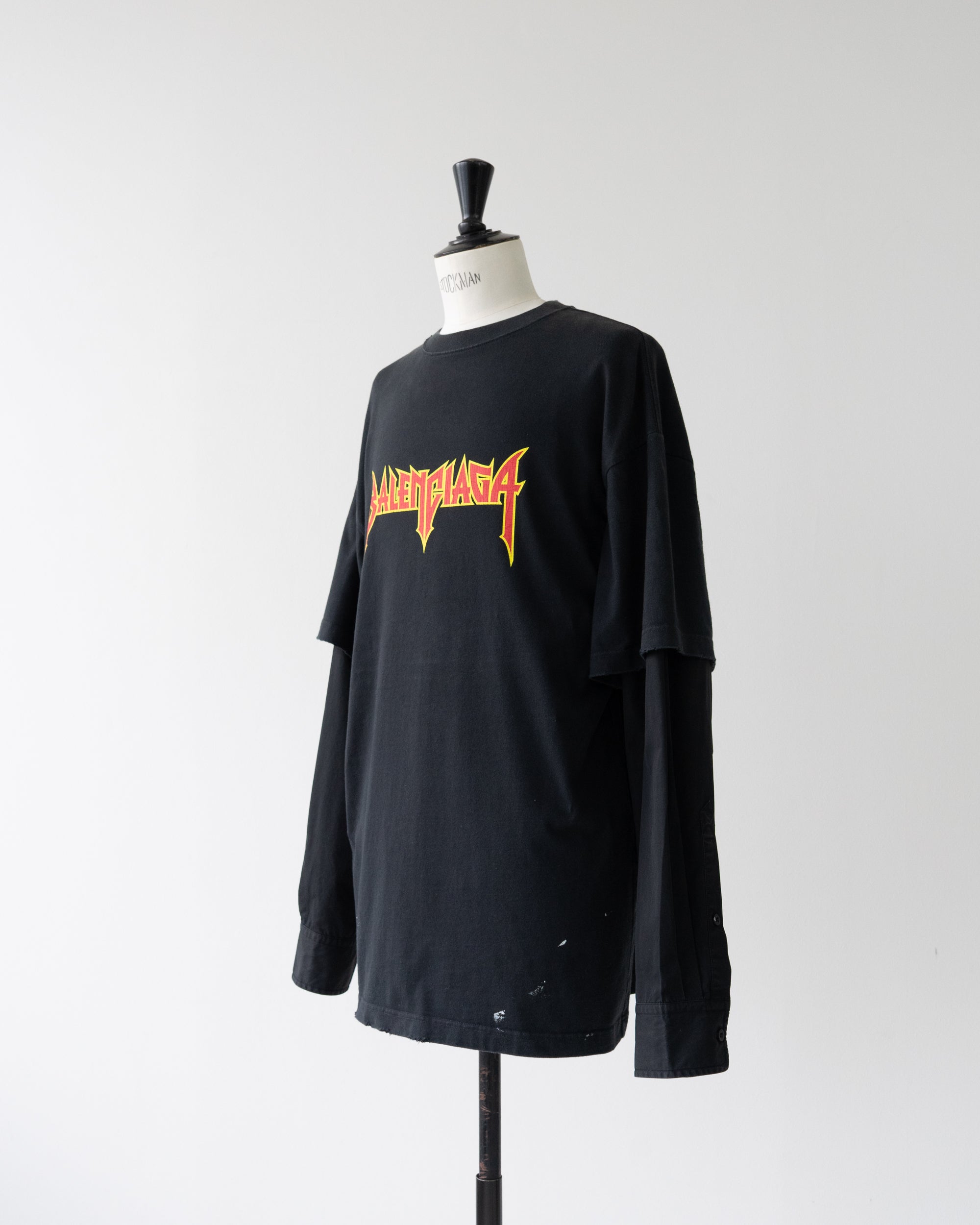 〈BALENCIAGA by Demna Gvasalia〉Logo Long T-shirt