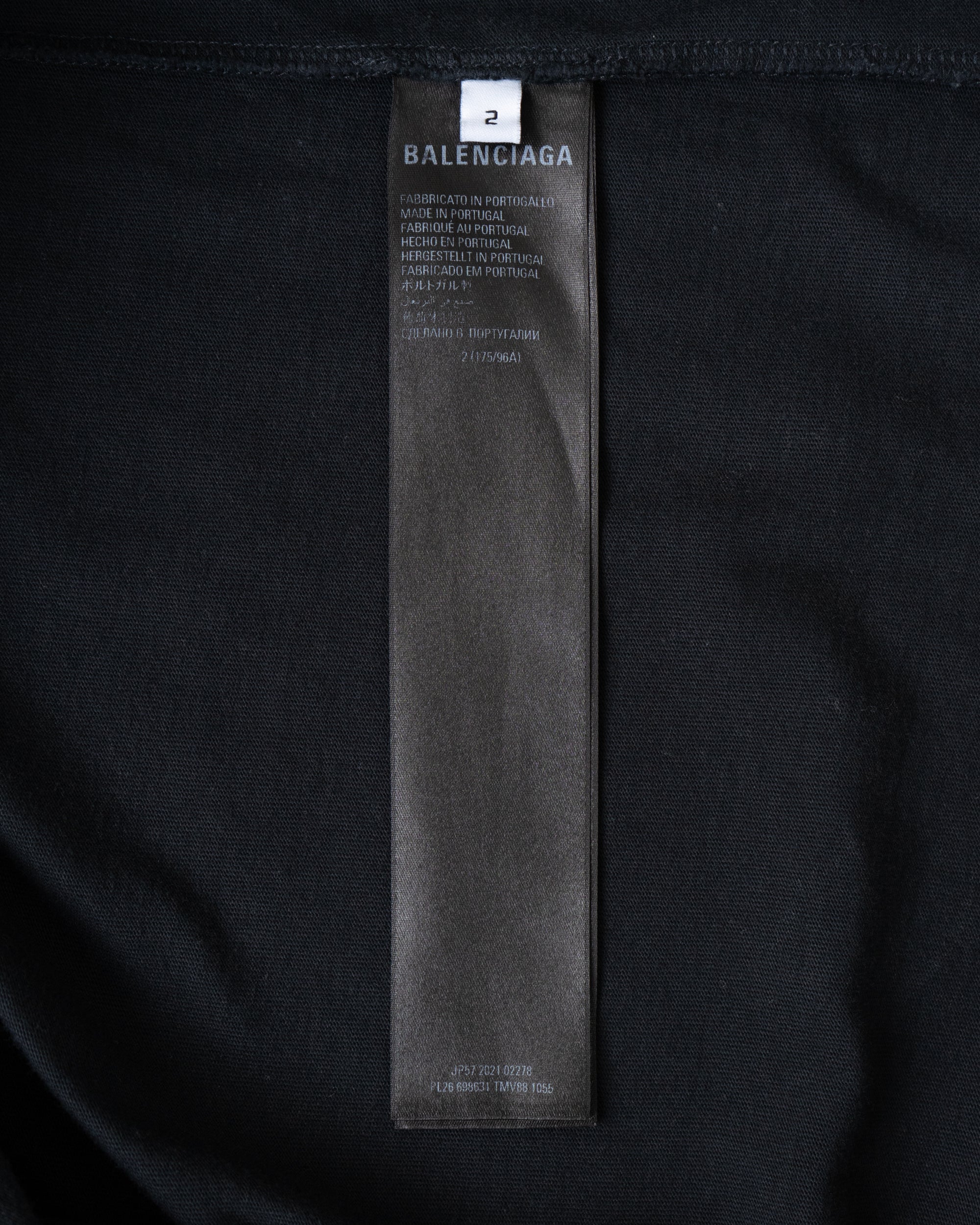 〈BALENCIAGA by Demna Gvasalia〉Logo Long T-shirt