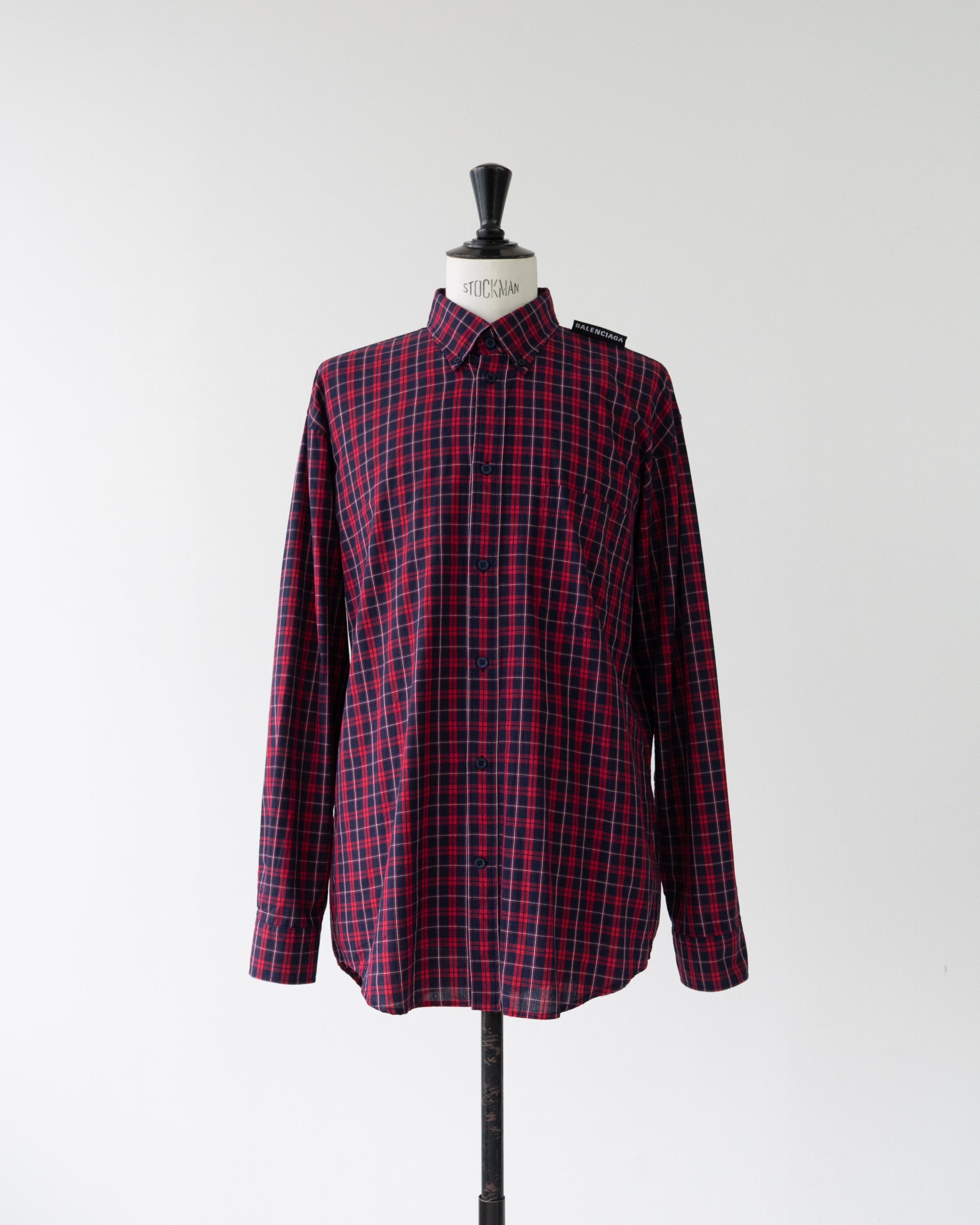 〈BALENCIAGA by Demna Gvasalia〉Plaid Shirt