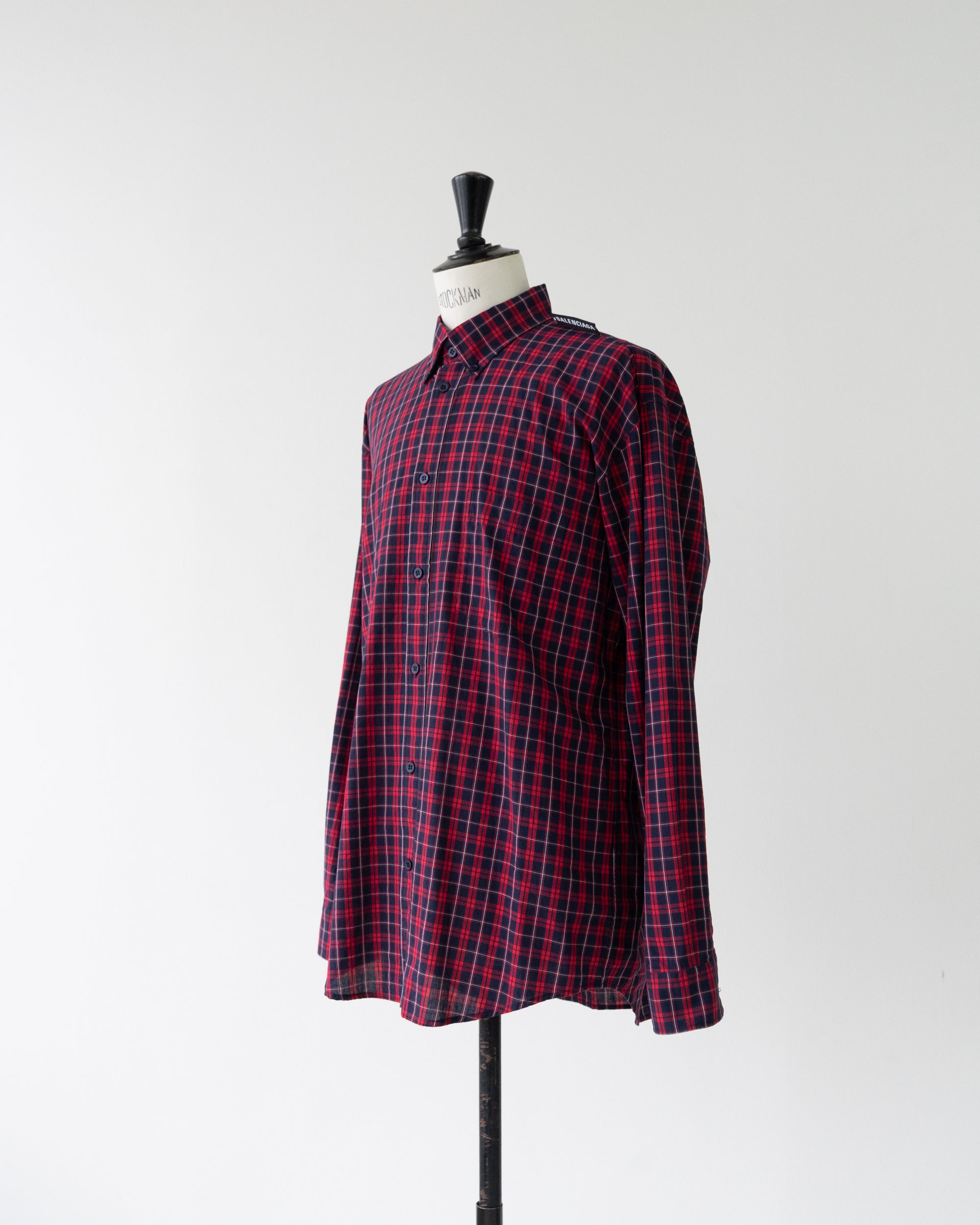 〈BALENCIAGA by Demna Gvasalia〉Plaid Shirt