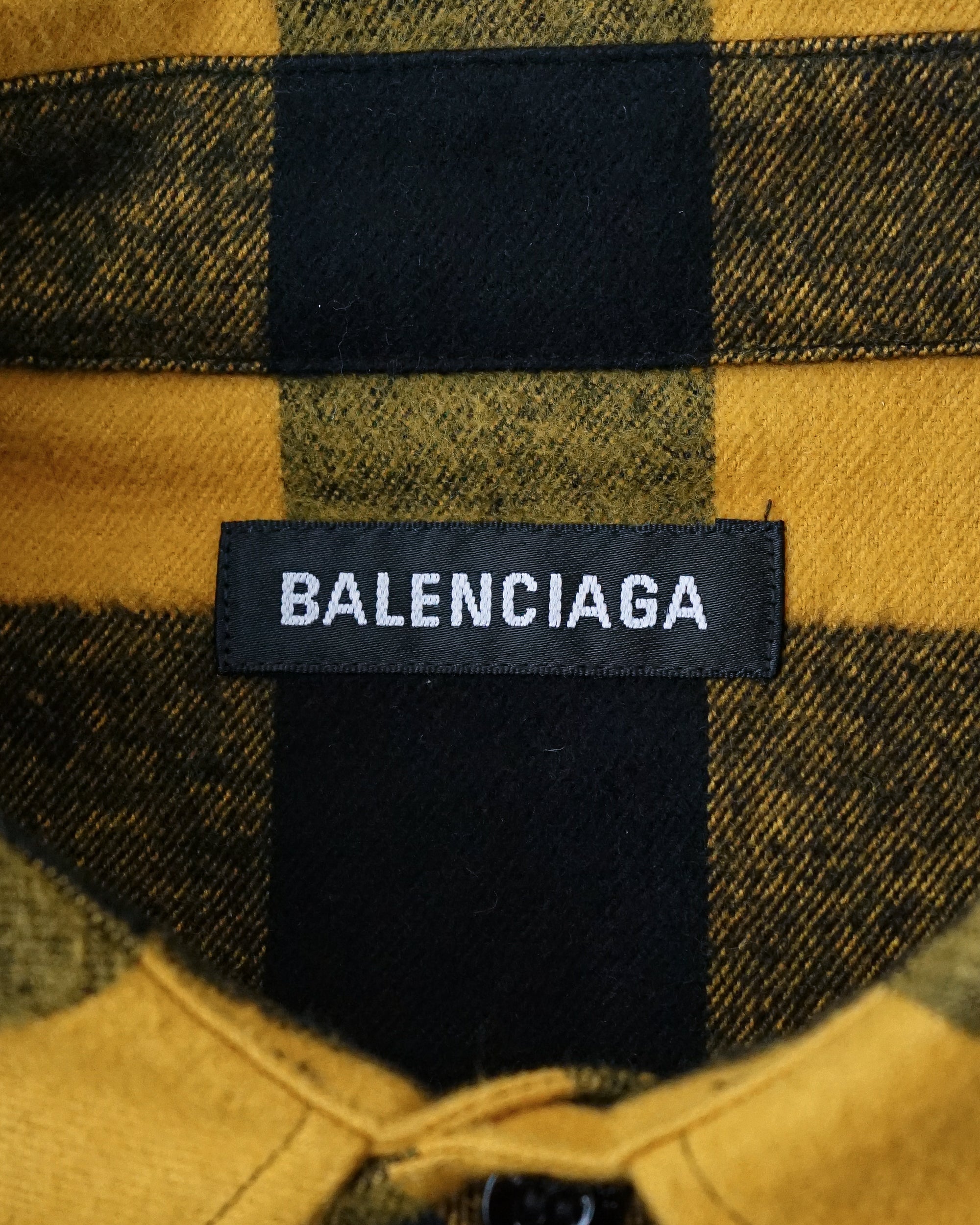 〈BALENCIAGA by Demna Gvasalia〉Flannel Shirt