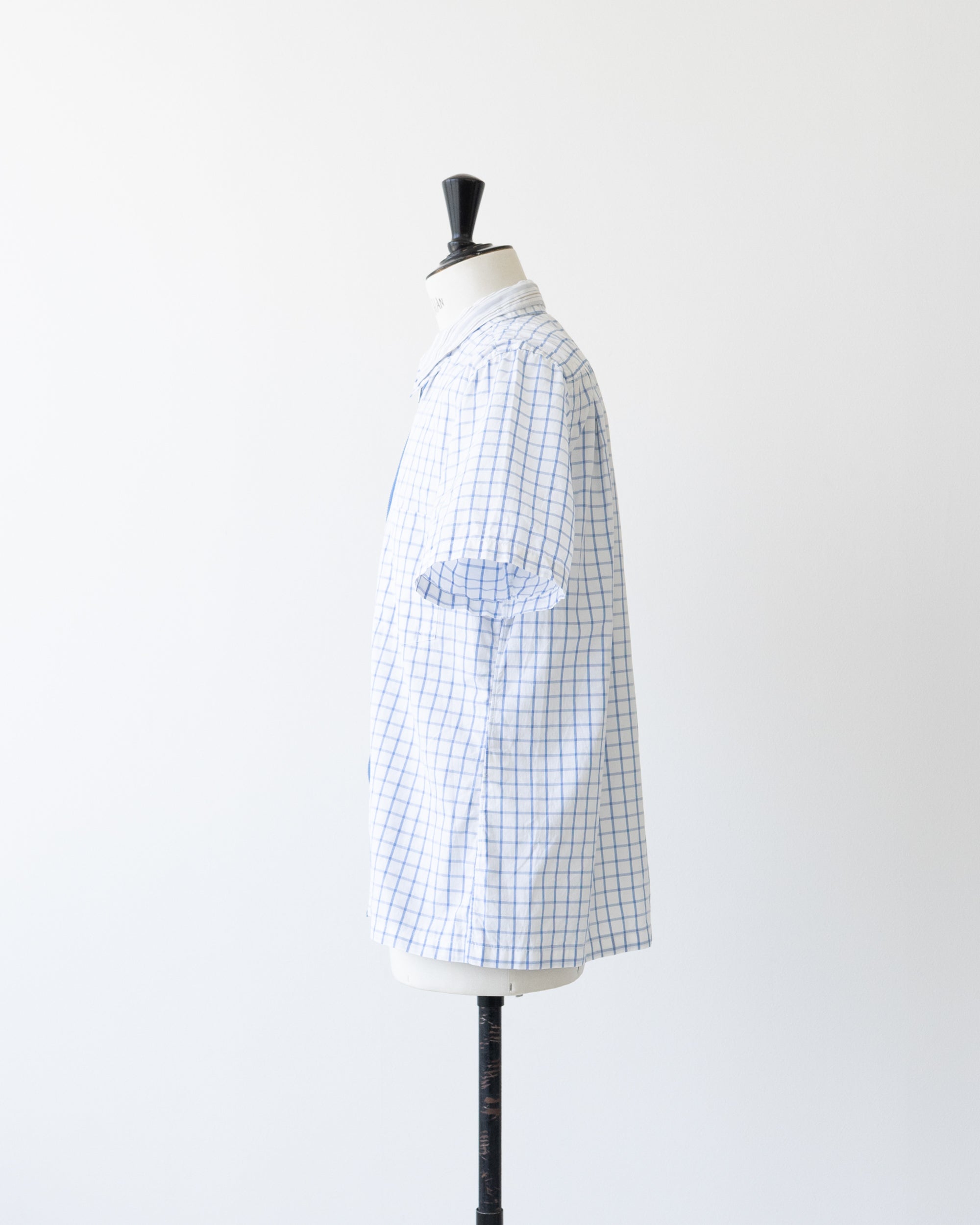 〈COMME des GARCONS SHIRT〉Short Sleeved Zip Shirt