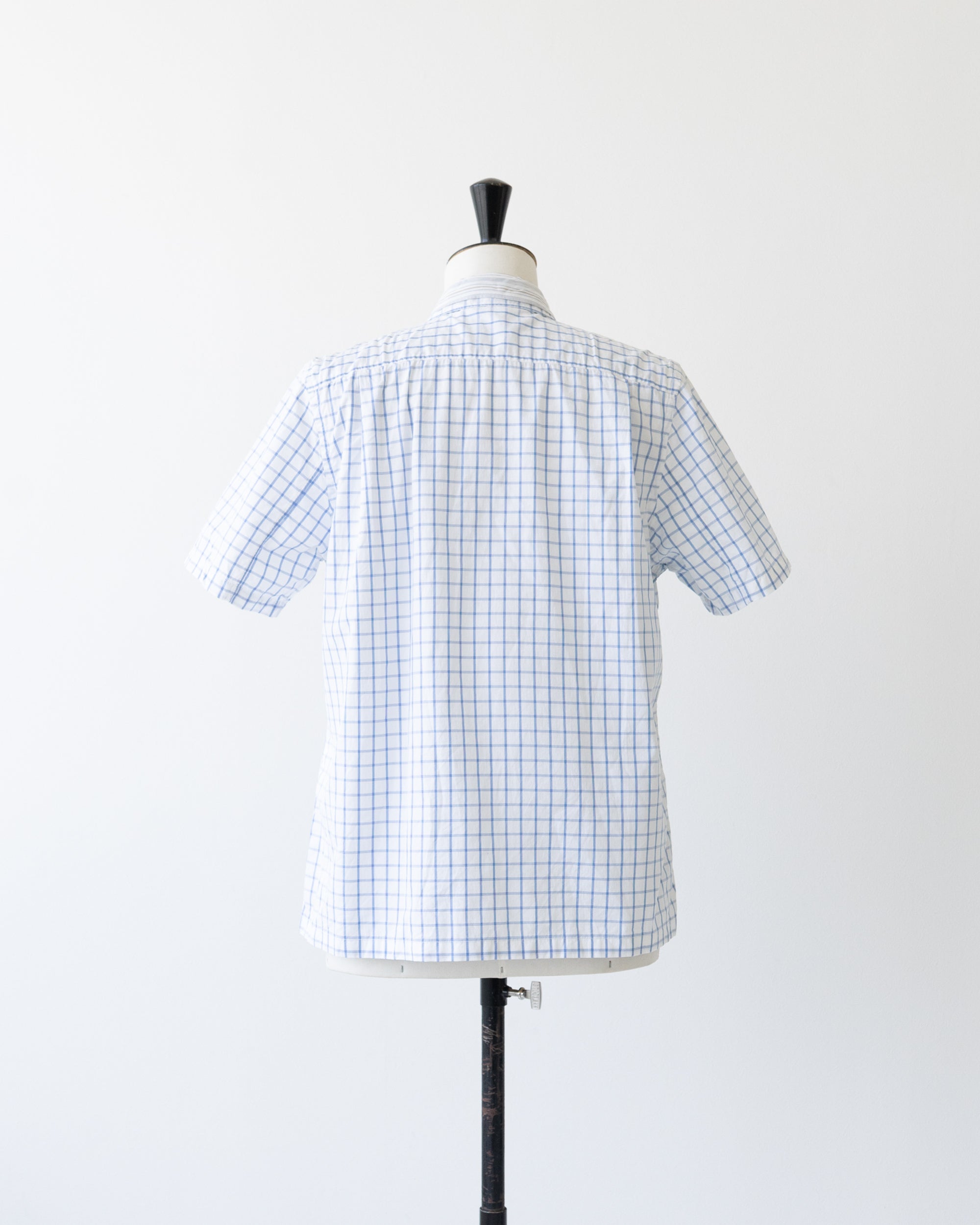 〈COMME des GARCONS SHIRT〉Short Sleeved Zip Shirt