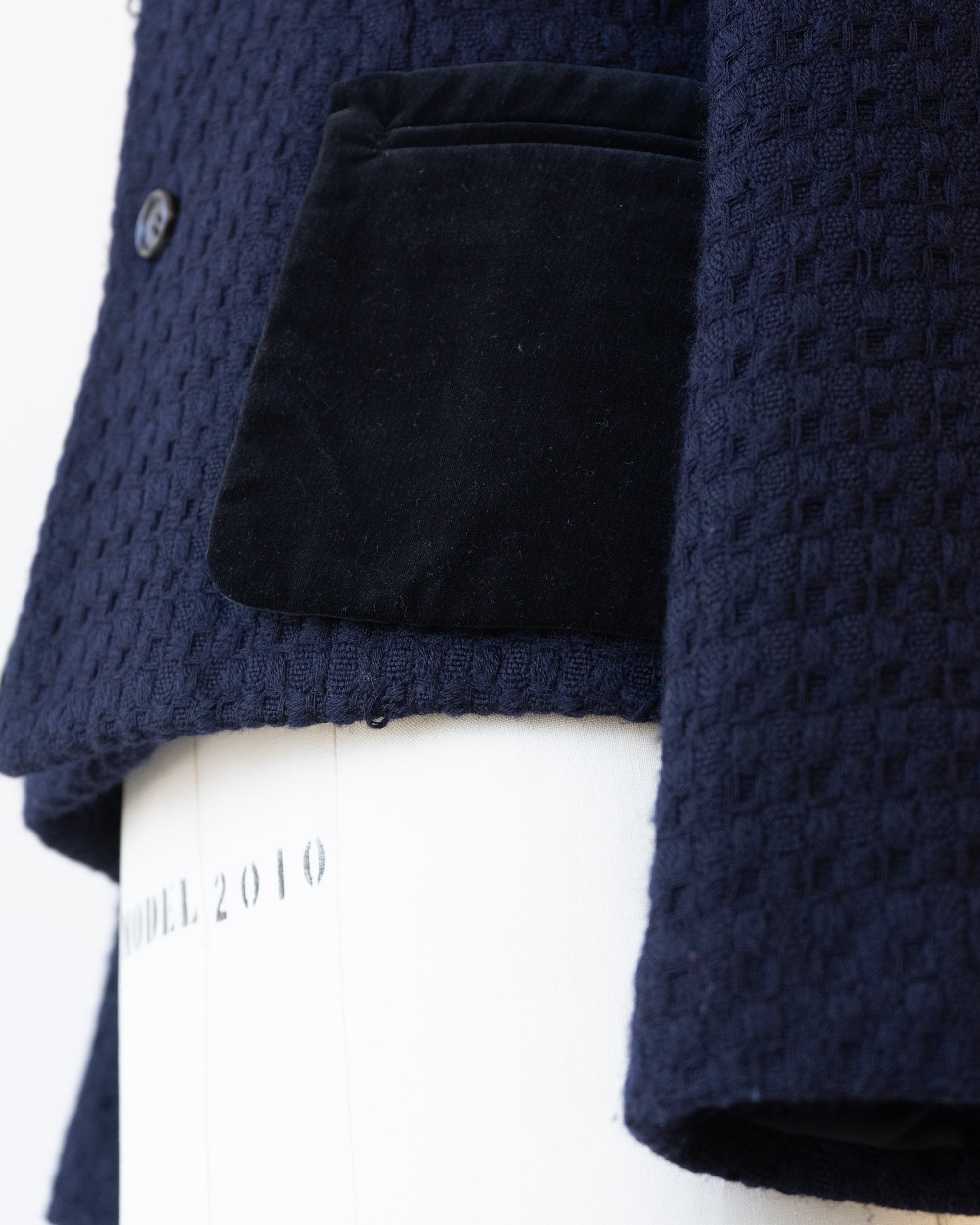 〈COMME des GARCONS COMME des GARCONS〉Tweed jacket