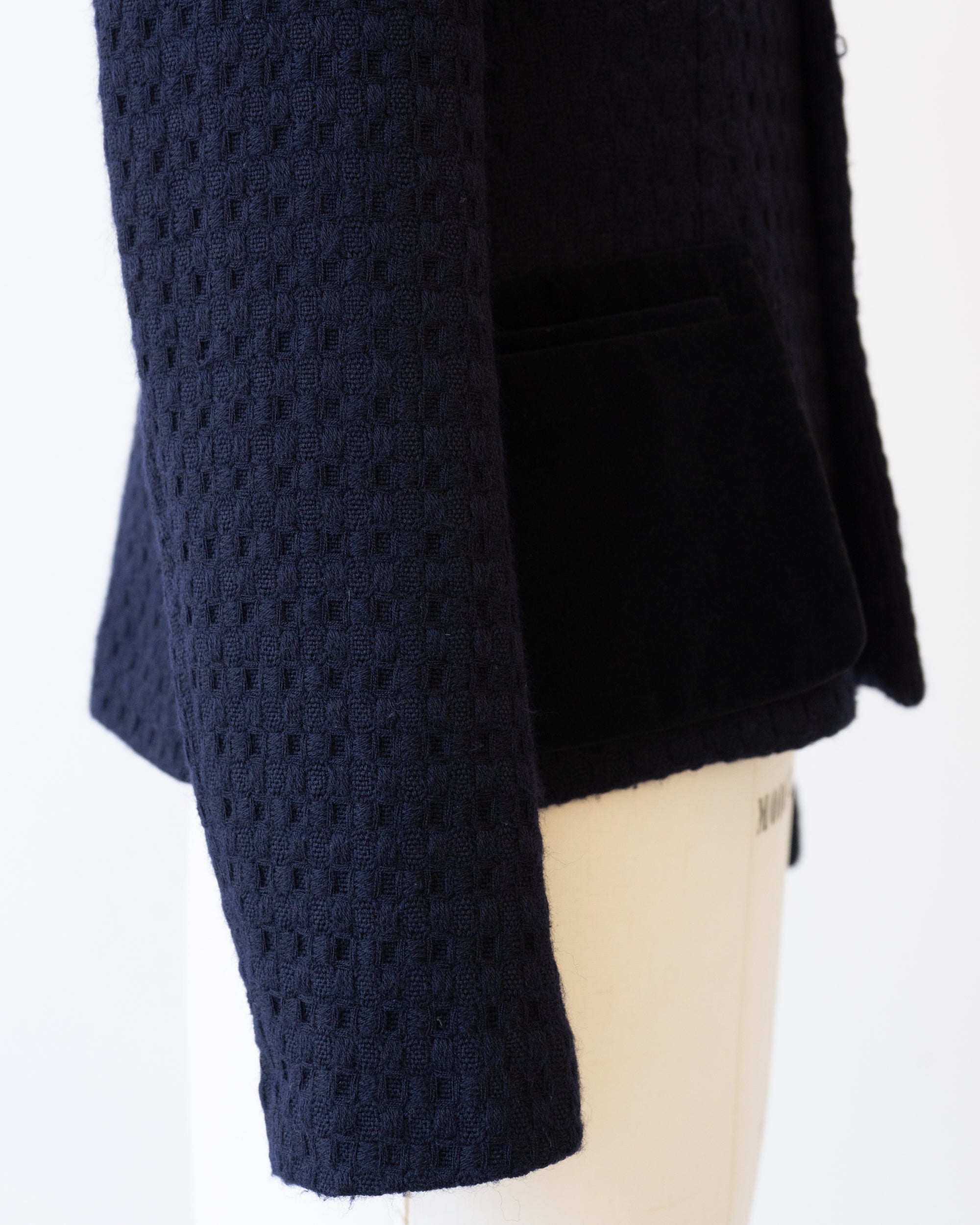 〈COMME des GARCONS COMME des GARCONS〉Tweed jacket