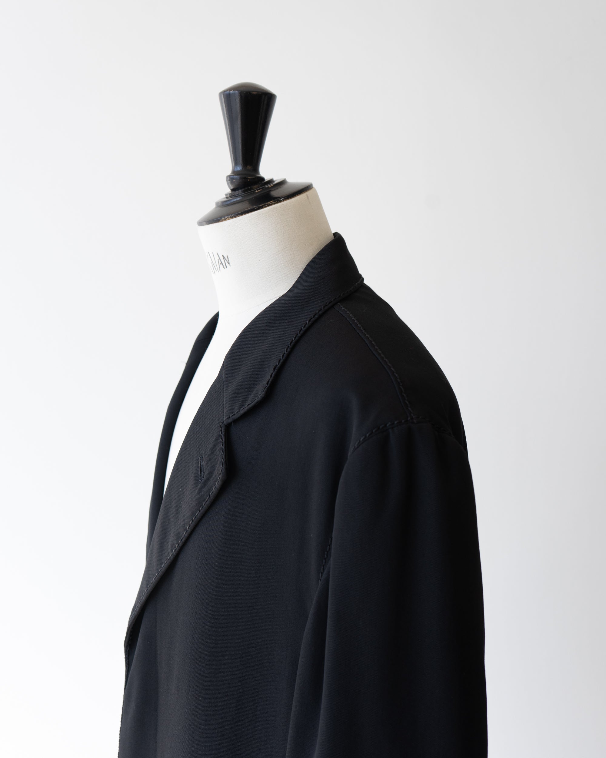 〈COMME des GARCONS HOMME PLUS〉AD1999 Wool Gabardine Coat