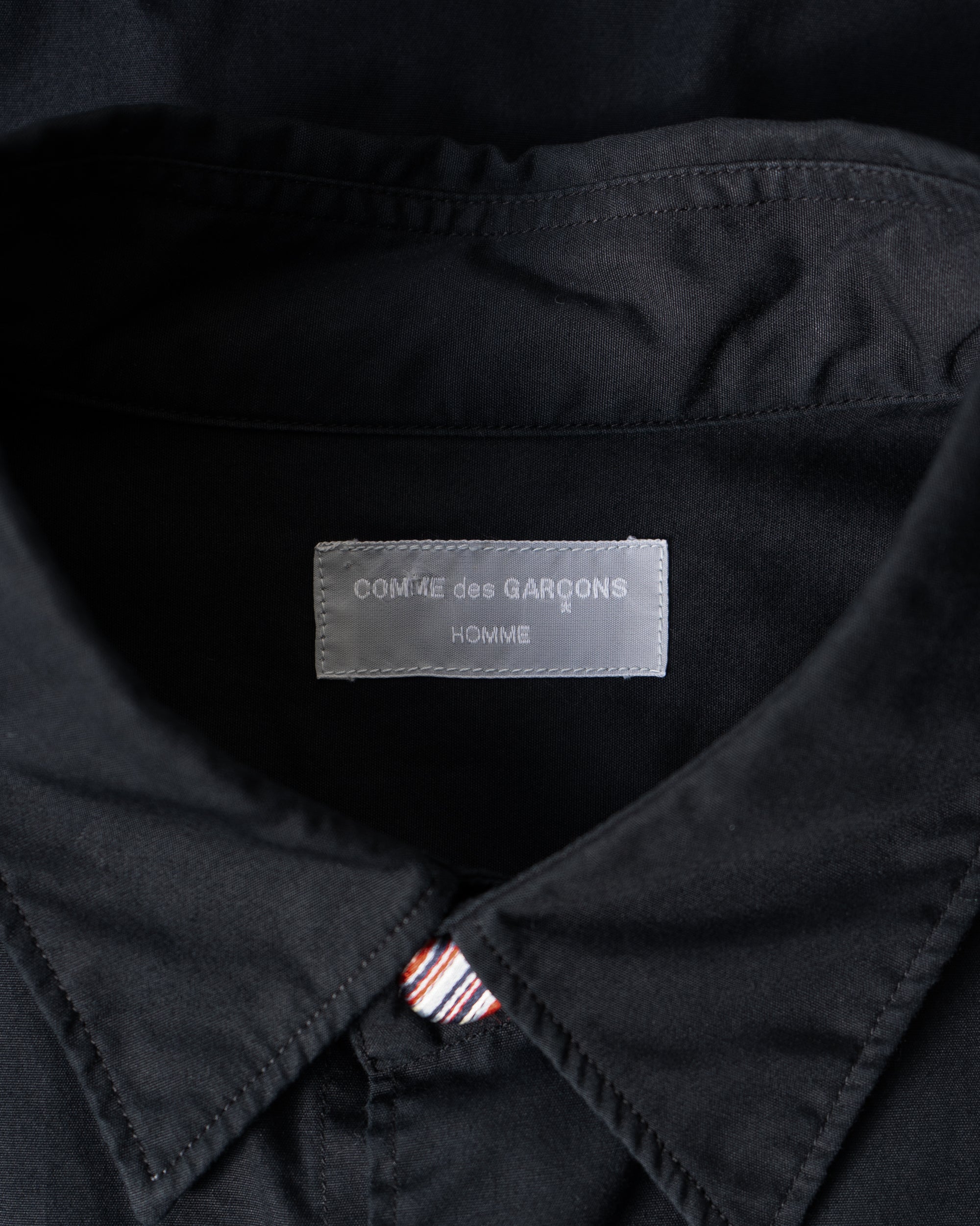 〈COMME des GARCONS HOMME〉Striped Button Shirt