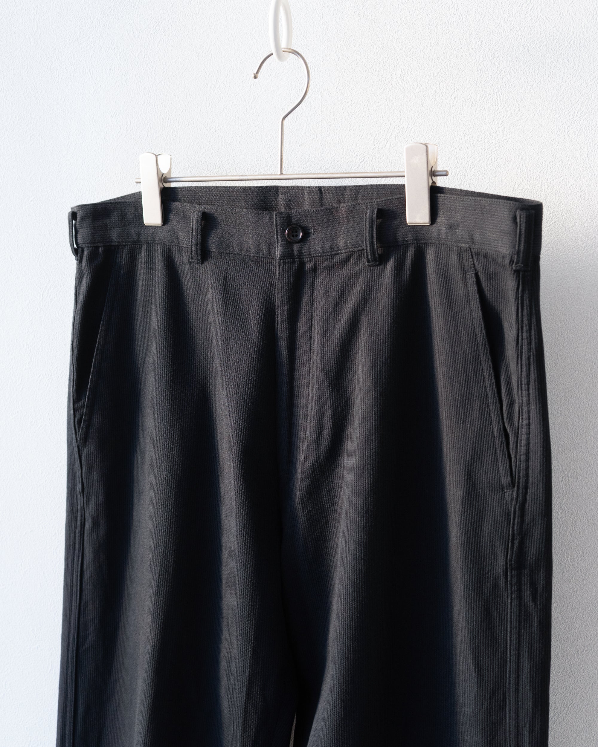 〈COMME des GARCONS HOMME〉Cotton Pique Pants AD1999