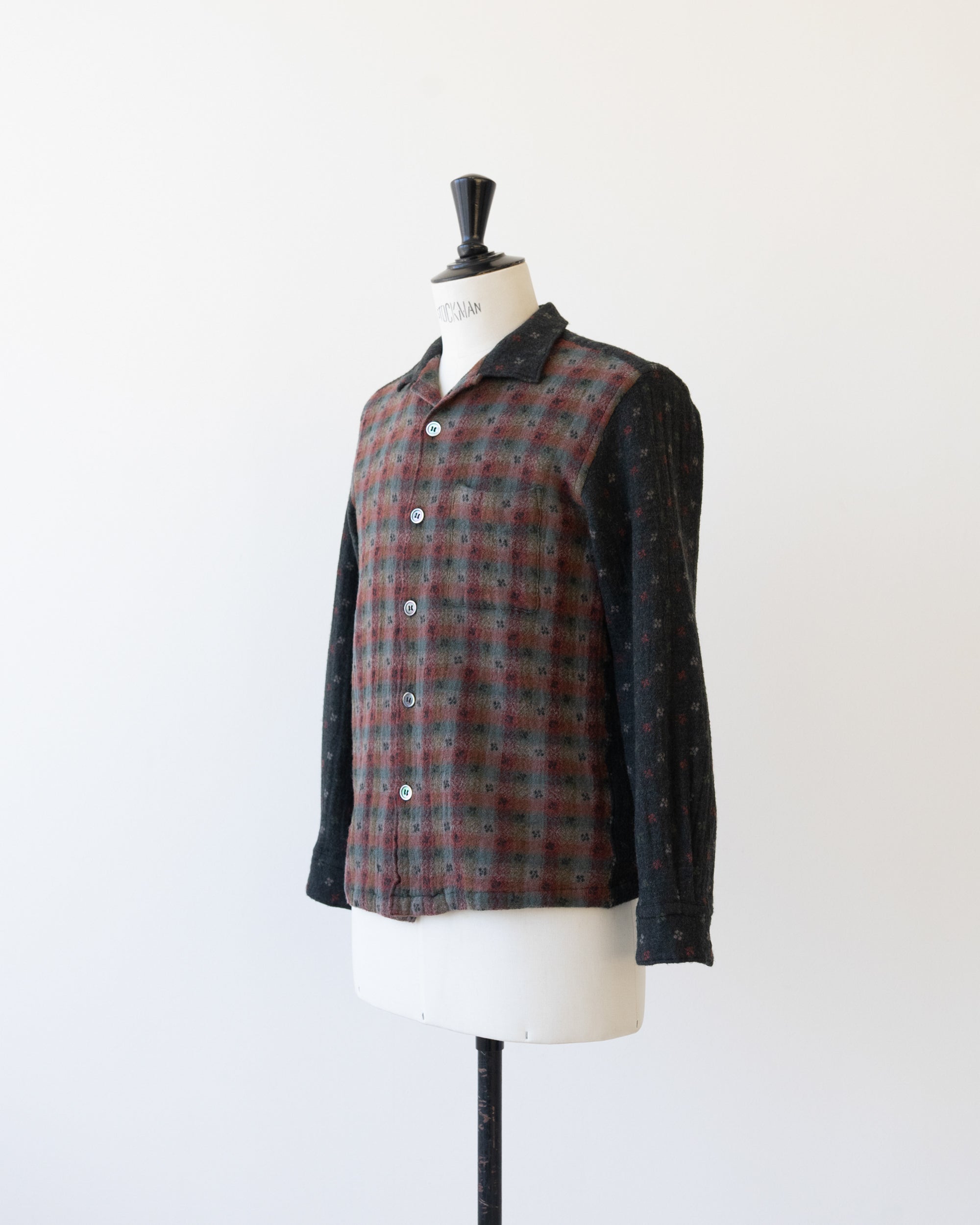 〈COMME des GARCONS HOMME〉Wool Shirt