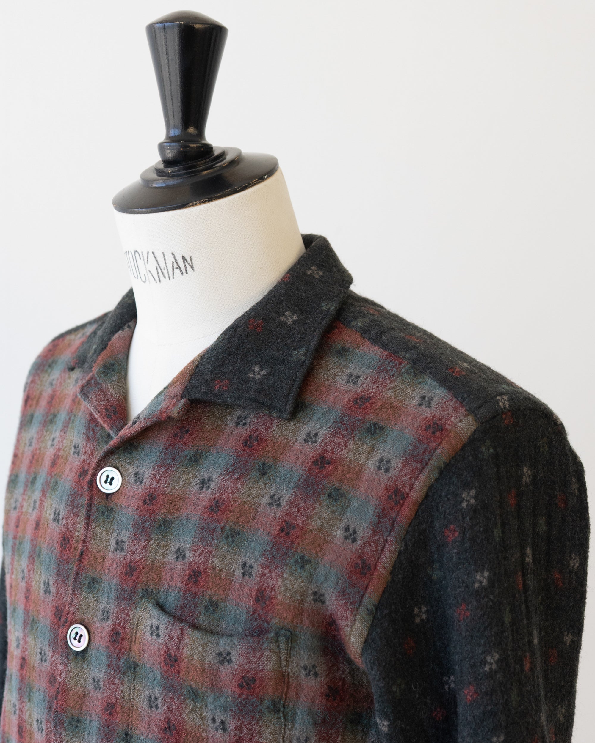 〈COMME des GARCONS HOMME〉Wool Shirt