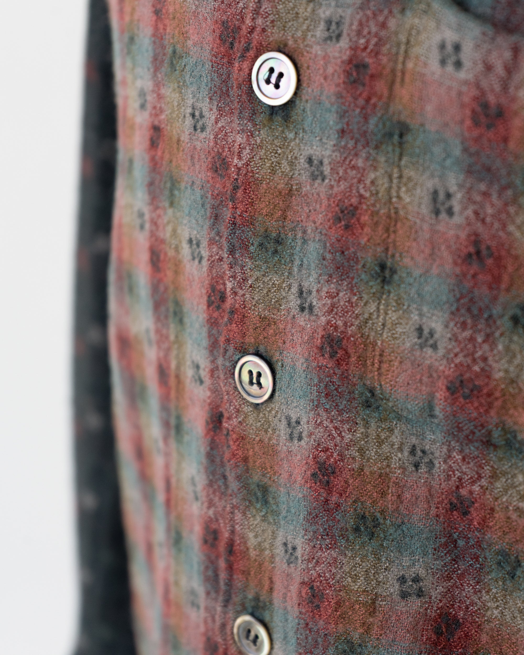 〈COMME des GARCONS HOMME〉Wool Shirt