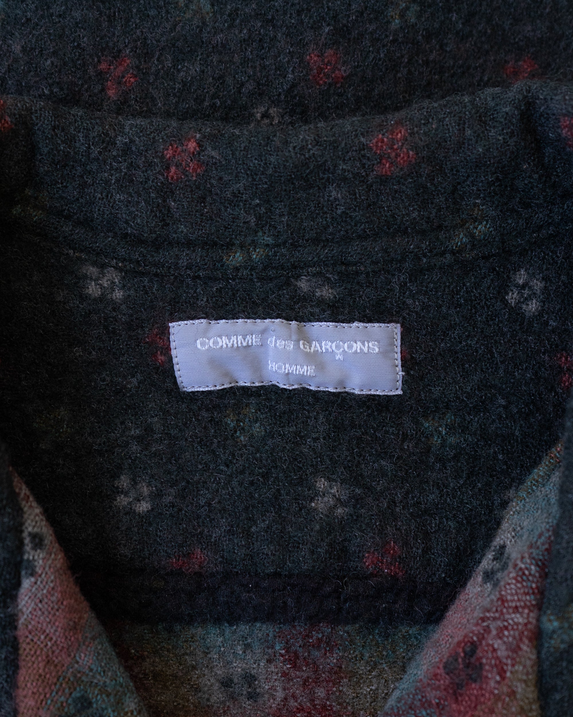 〈COMME des GARCONS HOMME〉Wool Shirt
