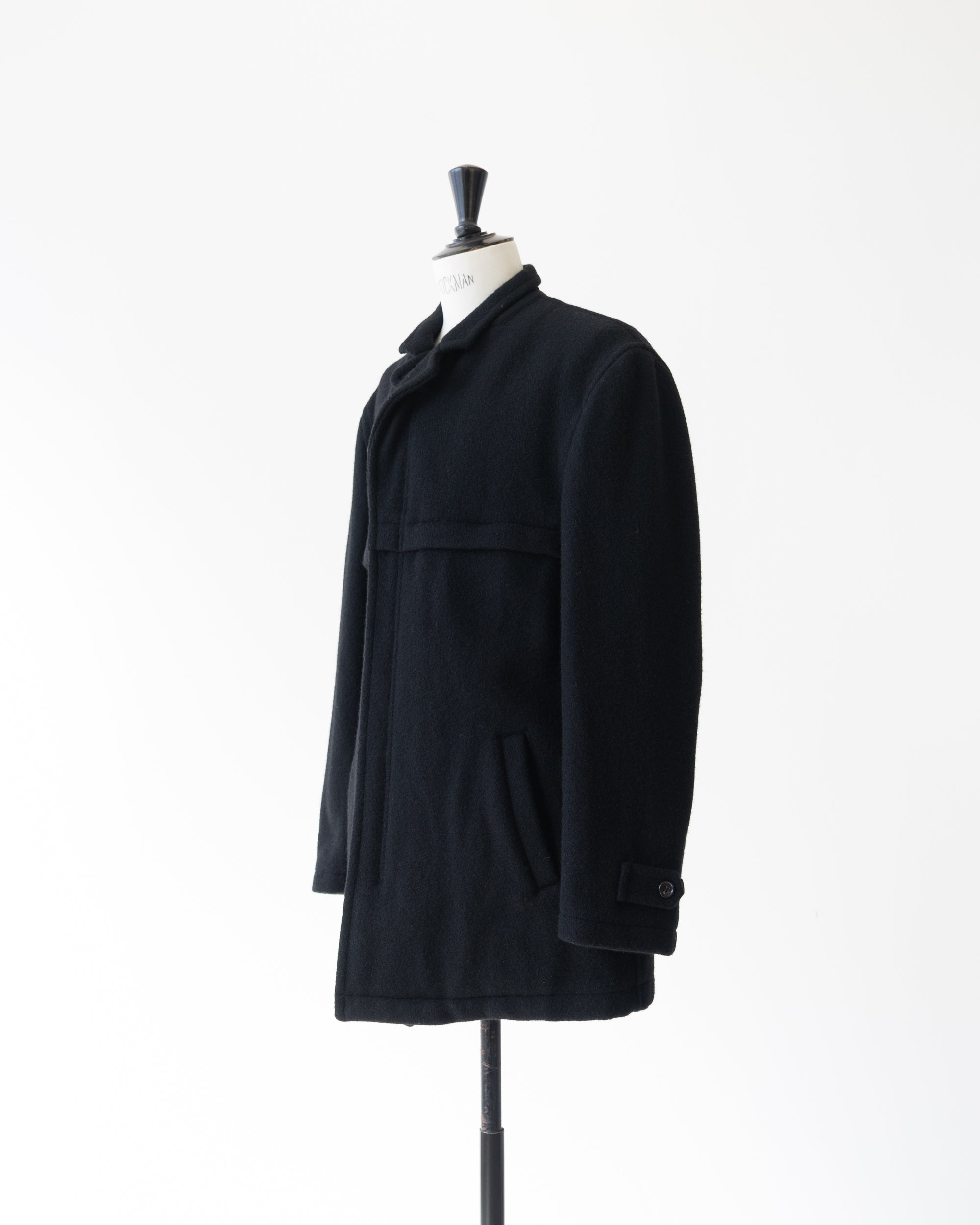 〈COMME des GARCONS HOMME〉Melton Zip-up Coat