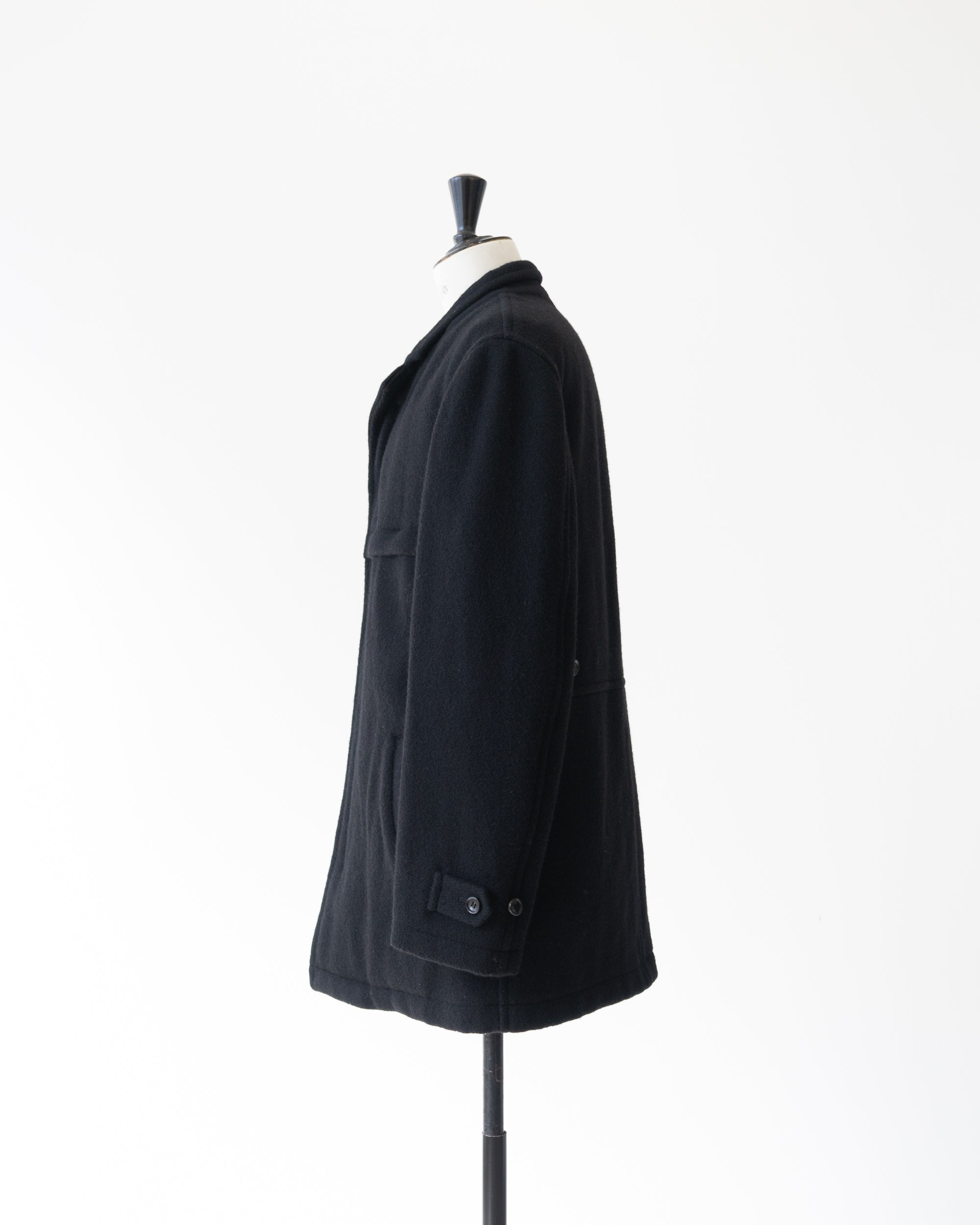 〈COMME des GARCONS HOMME〉Melton Zip-up Coat